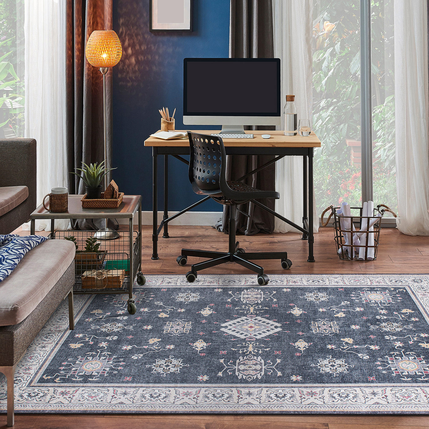 World Rug Gallery 5063DARKGRAY5X7 rugs - View #11