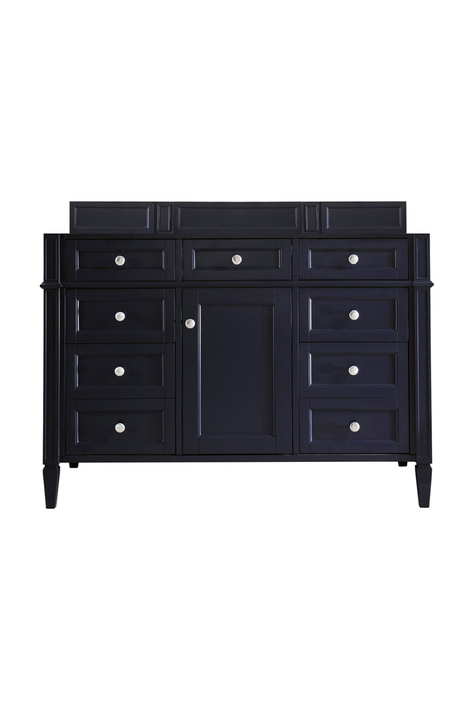 James Martin Vanities 650-V48-VBL Brittany 48-in Victory Blue Bathroom Vanity Base Cabinet without Top