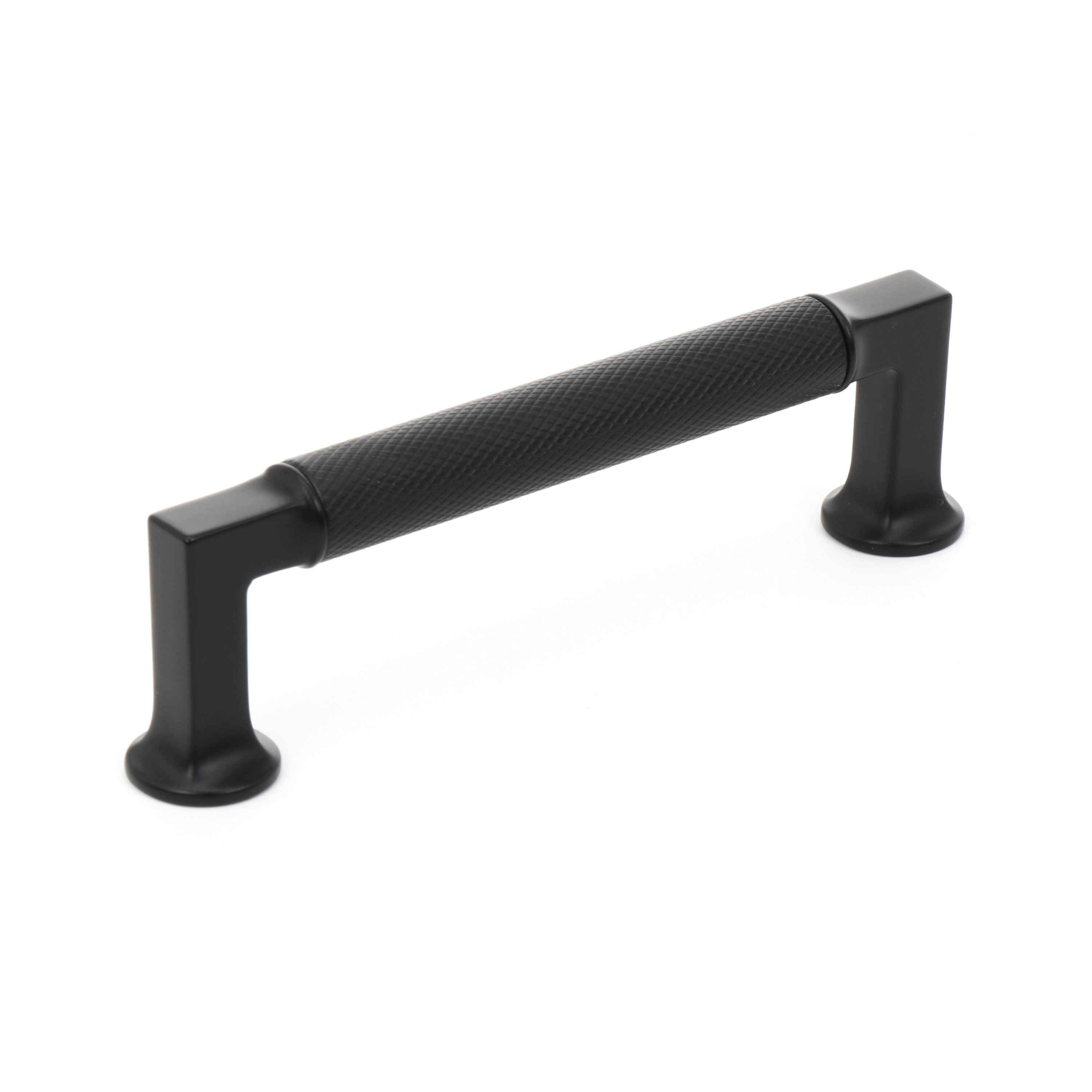 allen + roth Elana 3-3/4-in Center to Center Matte Black Rectangular Bar  Drawer Pulls (6-Pack) in the Drawer Pulls department at