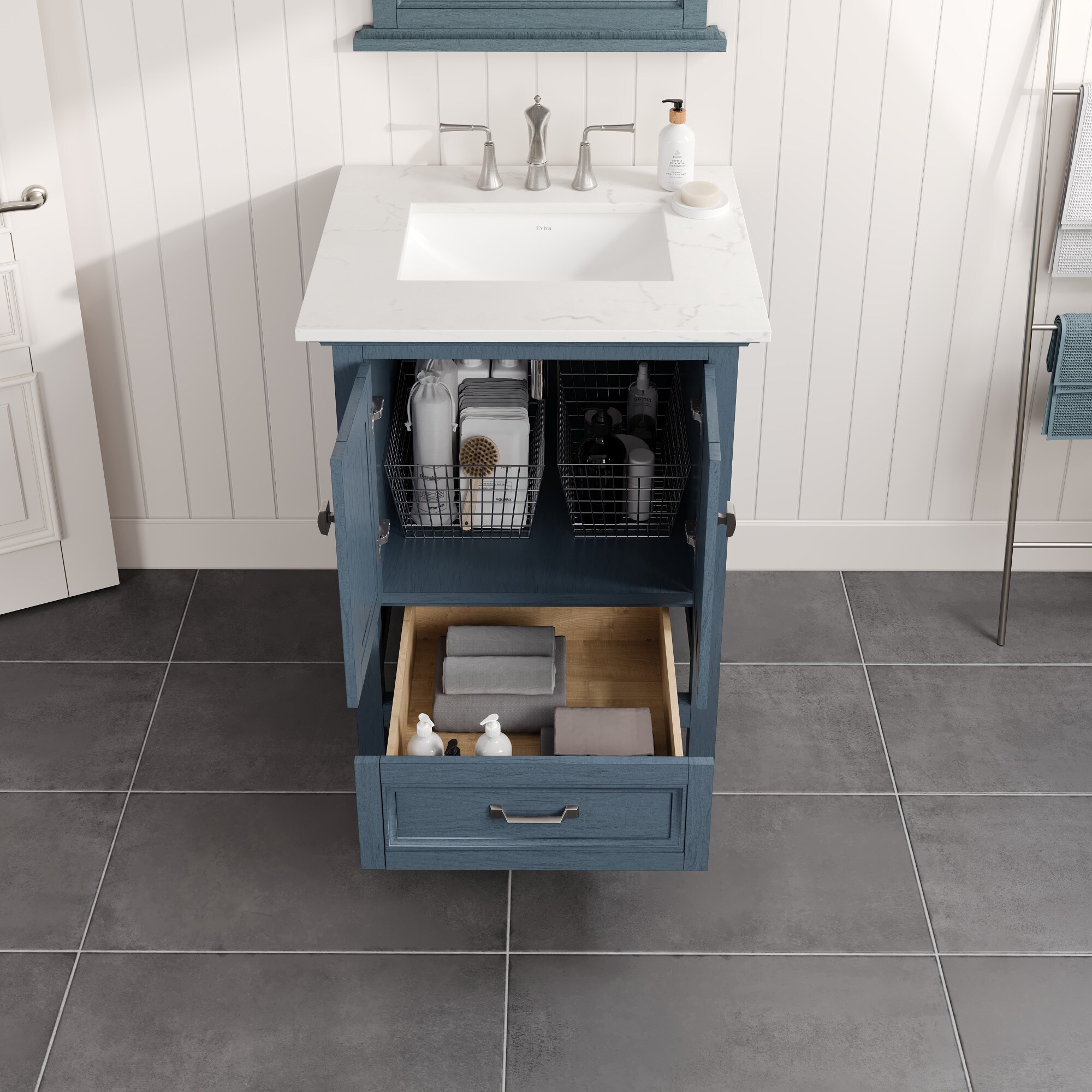 Eviva EVVN612-24AB-Q Bath-Vanity-Combo - View #4