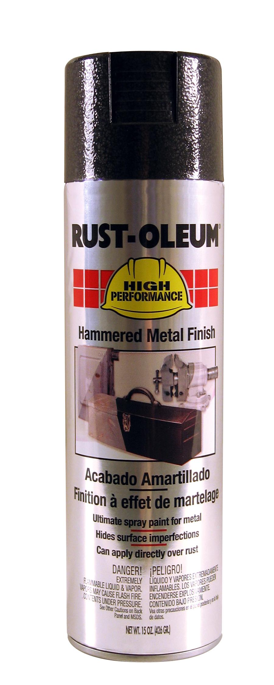 Rust-Oleum Black Metallic 12 Oz. Hammered Finish Spray Paint