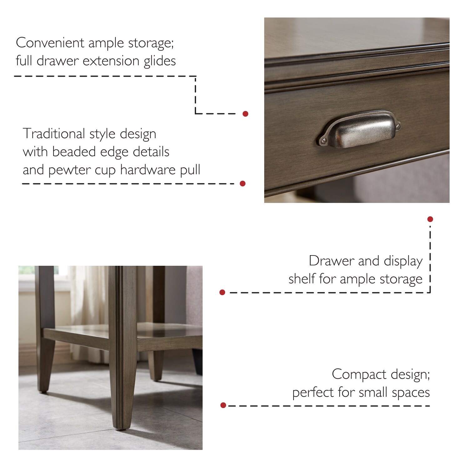 Leick Home 10507-GR End-Tables - View #13