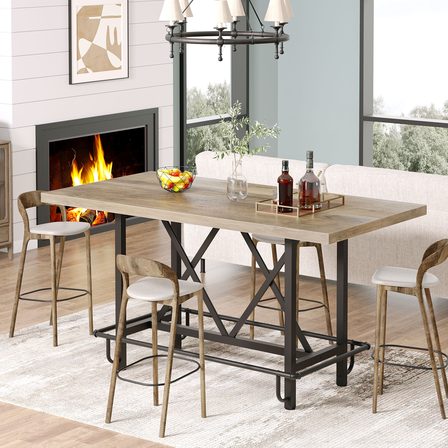 Fnova LWTJ-JW0954 Dining-Tables - View #2