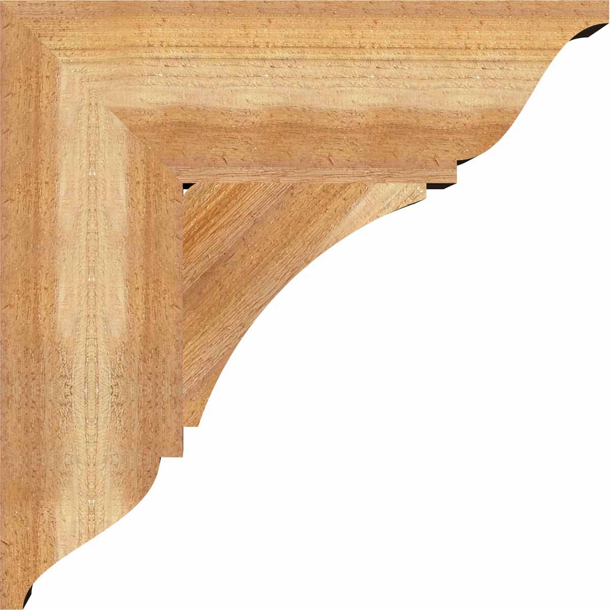 Ekena Millwork BKT06X20X20THR01RWR Exterior-Brackets-Braces - View #3