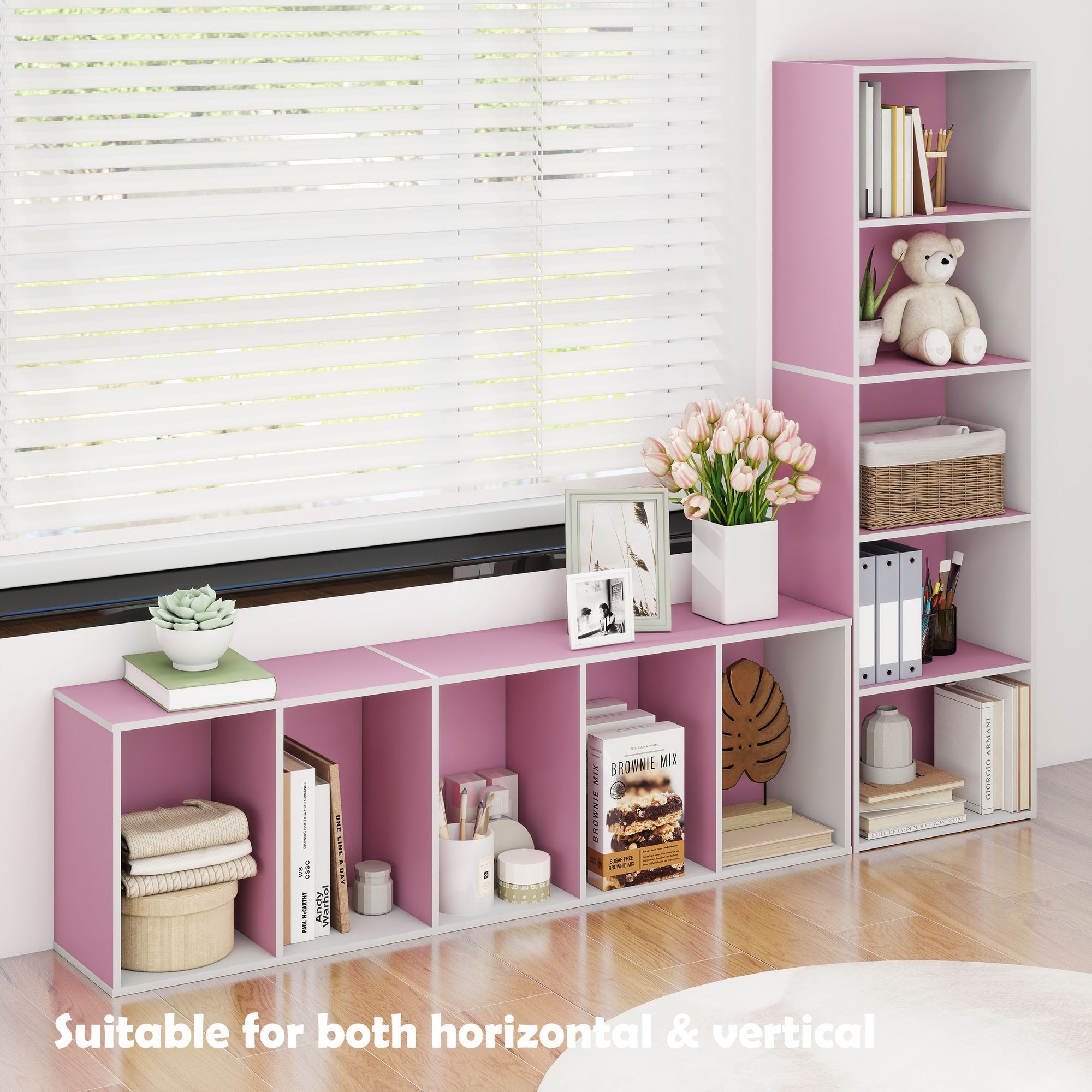 HomLux 11055WH/PI-A bookcases - View #2