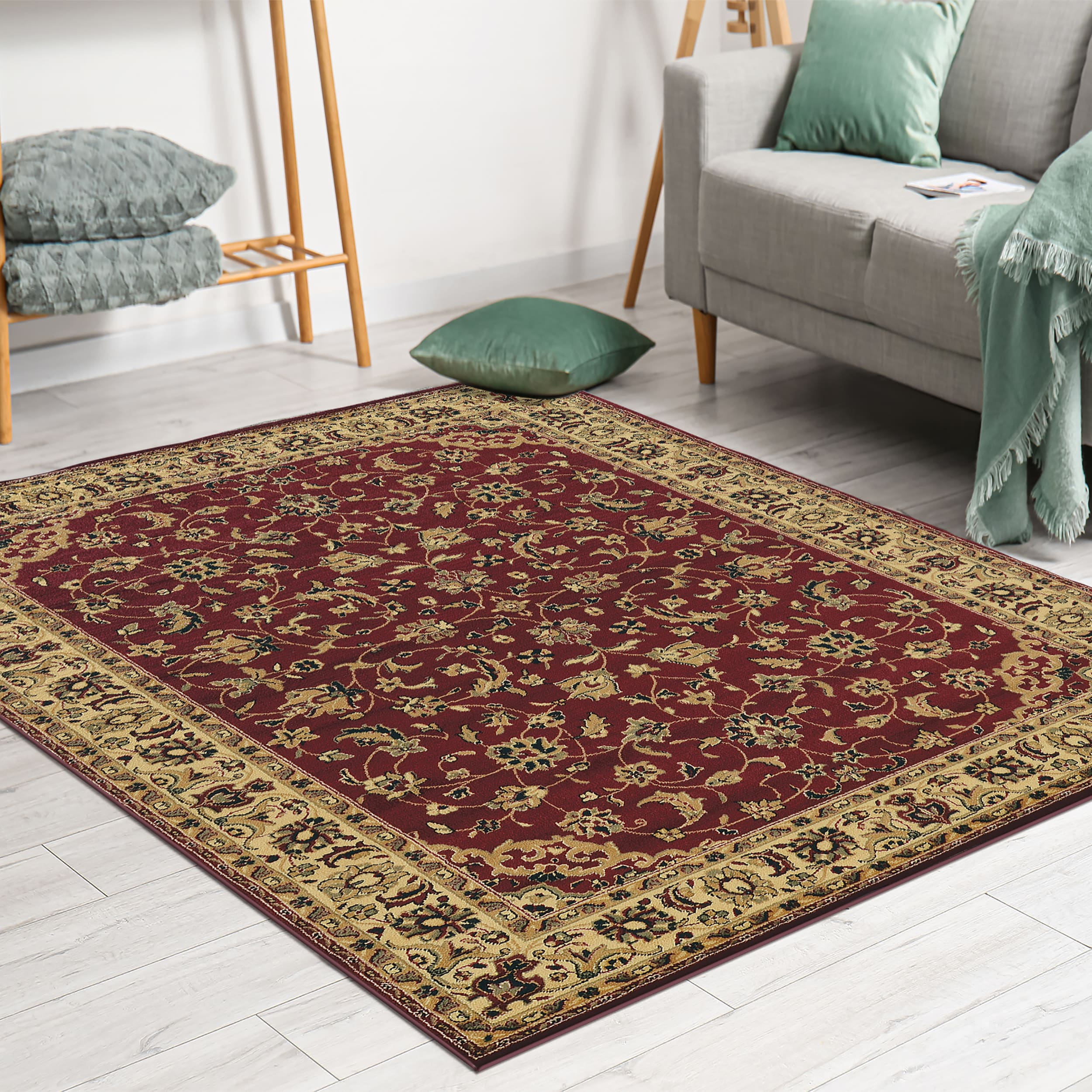 Radici USA 953/1310/BURGUNDY rugs - View #5