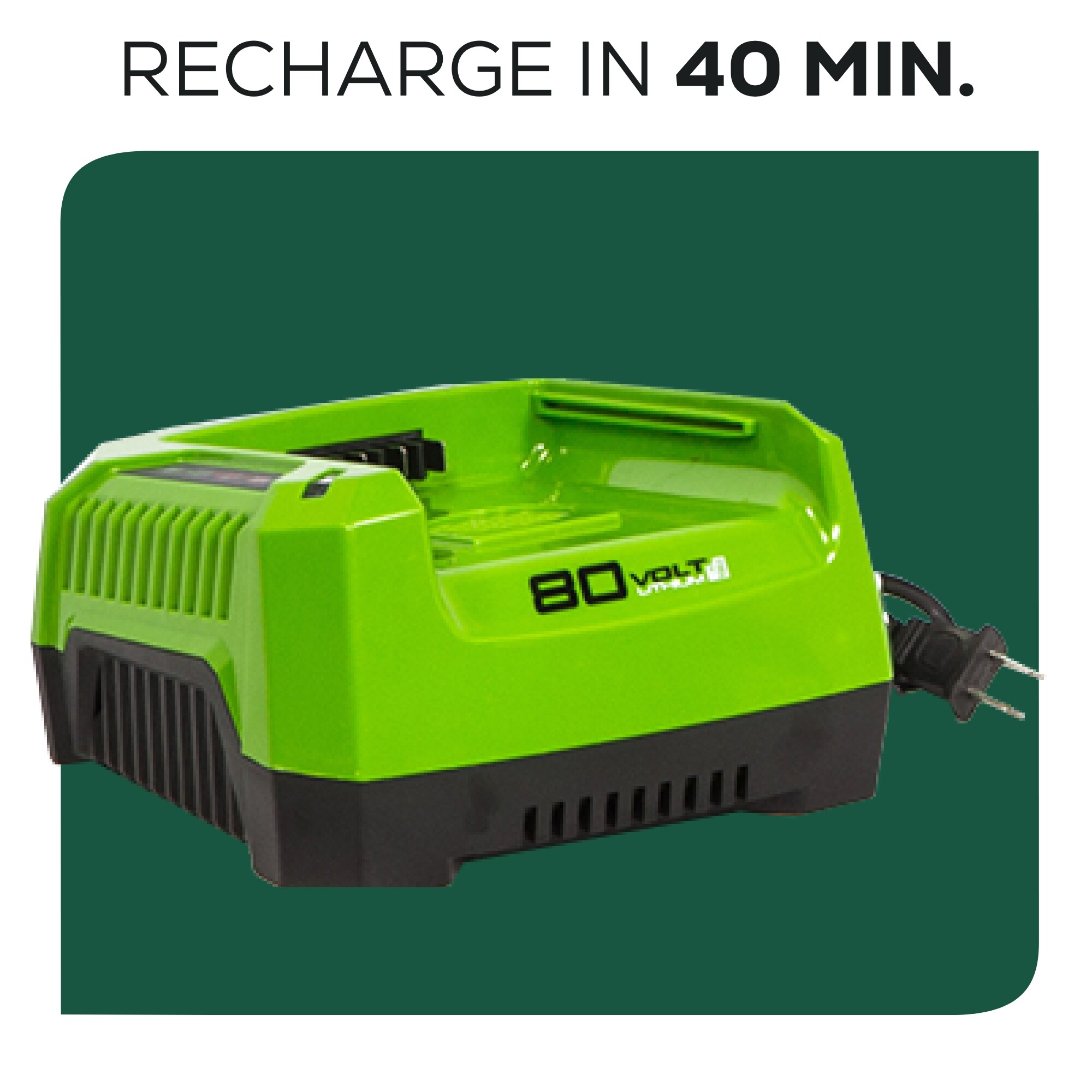 greenworkstools-60V 610 CFM Cordless Battery Leaf Blower & Gutter Cleaning Kit Combo Kit w/ 2.5Ah Battery & Rapid Charger