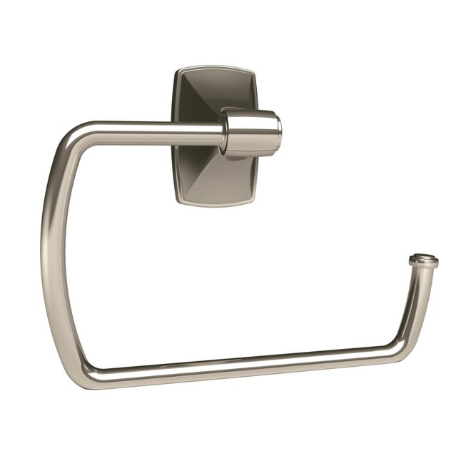Amerock Clarendon Polished Nickel Wall Mount Towel Ring Amerock Clarendon Polished Nickel Wall Mount Towel Ring