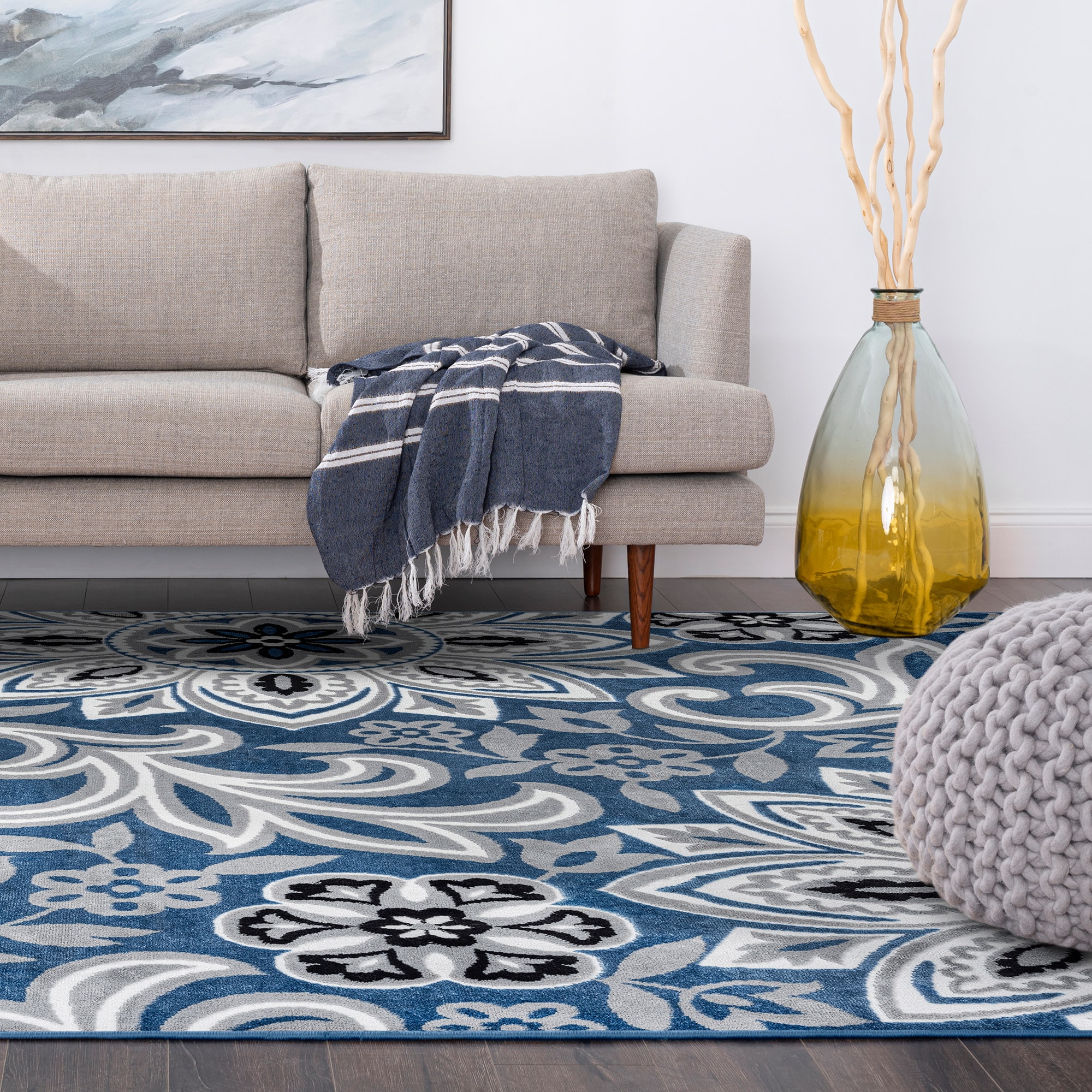 Tayse WYT1306 5X8 rugs - View #7