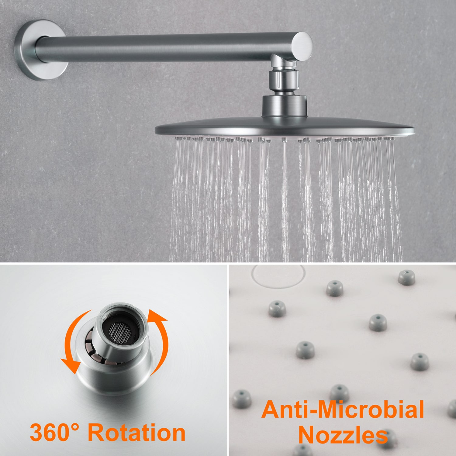 Cobbe LSSRSFY0109N Showerhead-Bar-Panels - View #2