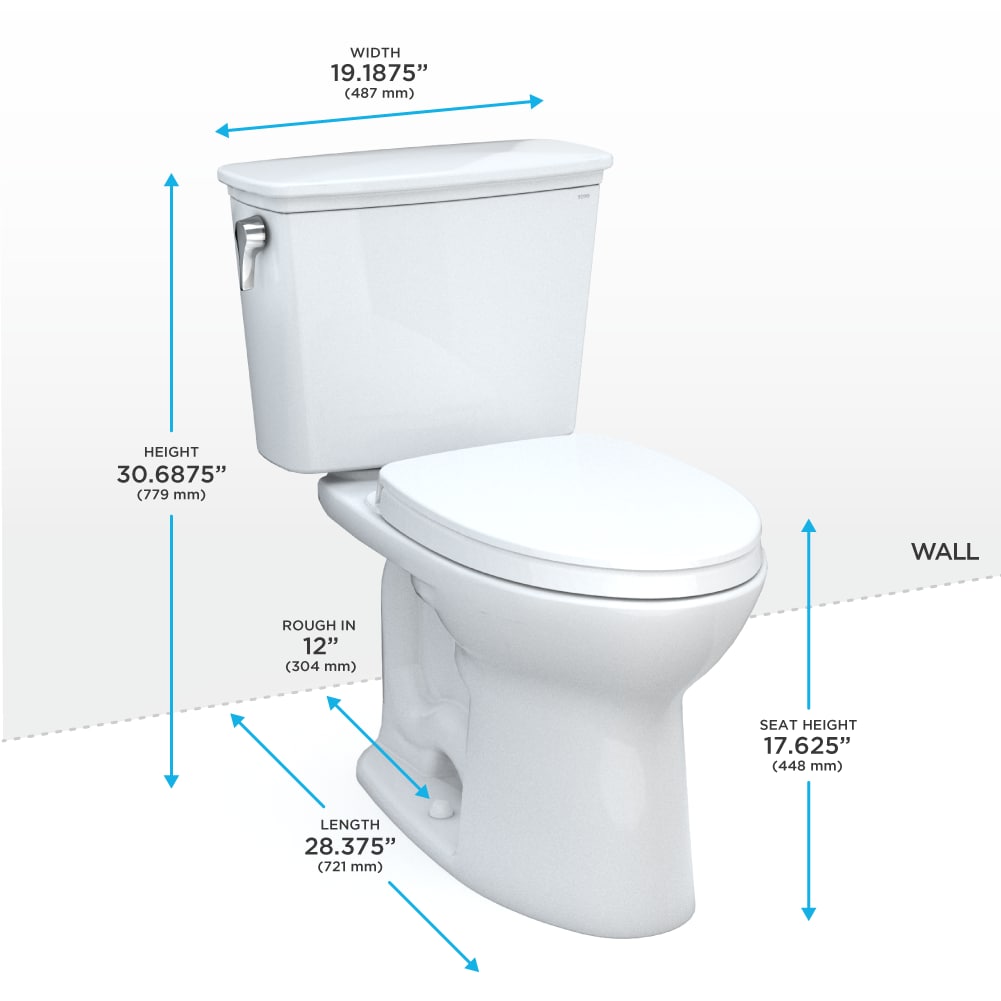 TOTO MS786124CEFG-01 toilets - View #2