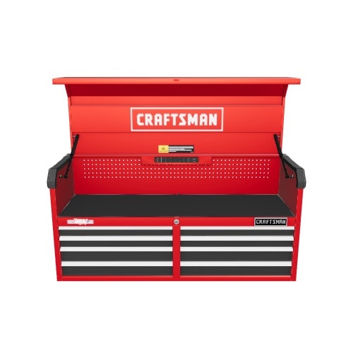 CRAFTSMAN 2000 Series 51.5 in W x 24.7 in H 8 Drawer Steel Tool Chest Red CMST98272RB at Lowes