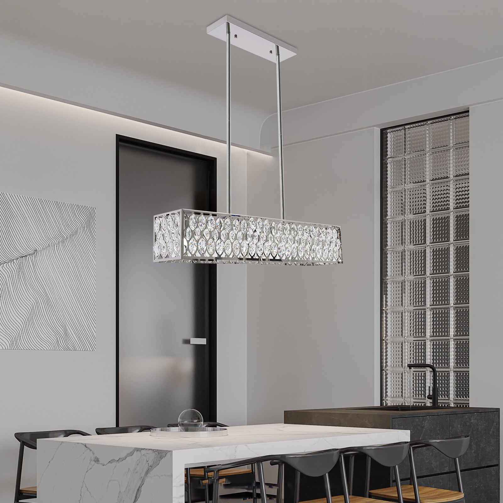 Oukaning JZUCQ34HUSHCX Pendant-Lights - View #9
