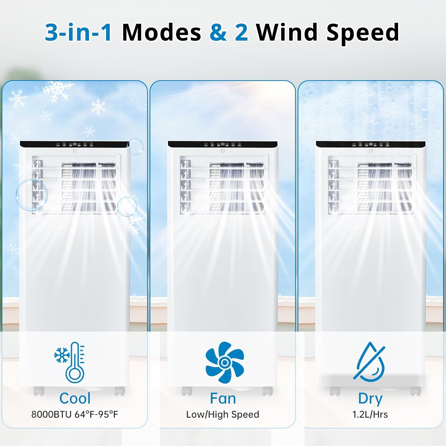 Qeetex BBJ-PHO108W6IO3 Portable-Air-Conditioners - View #6