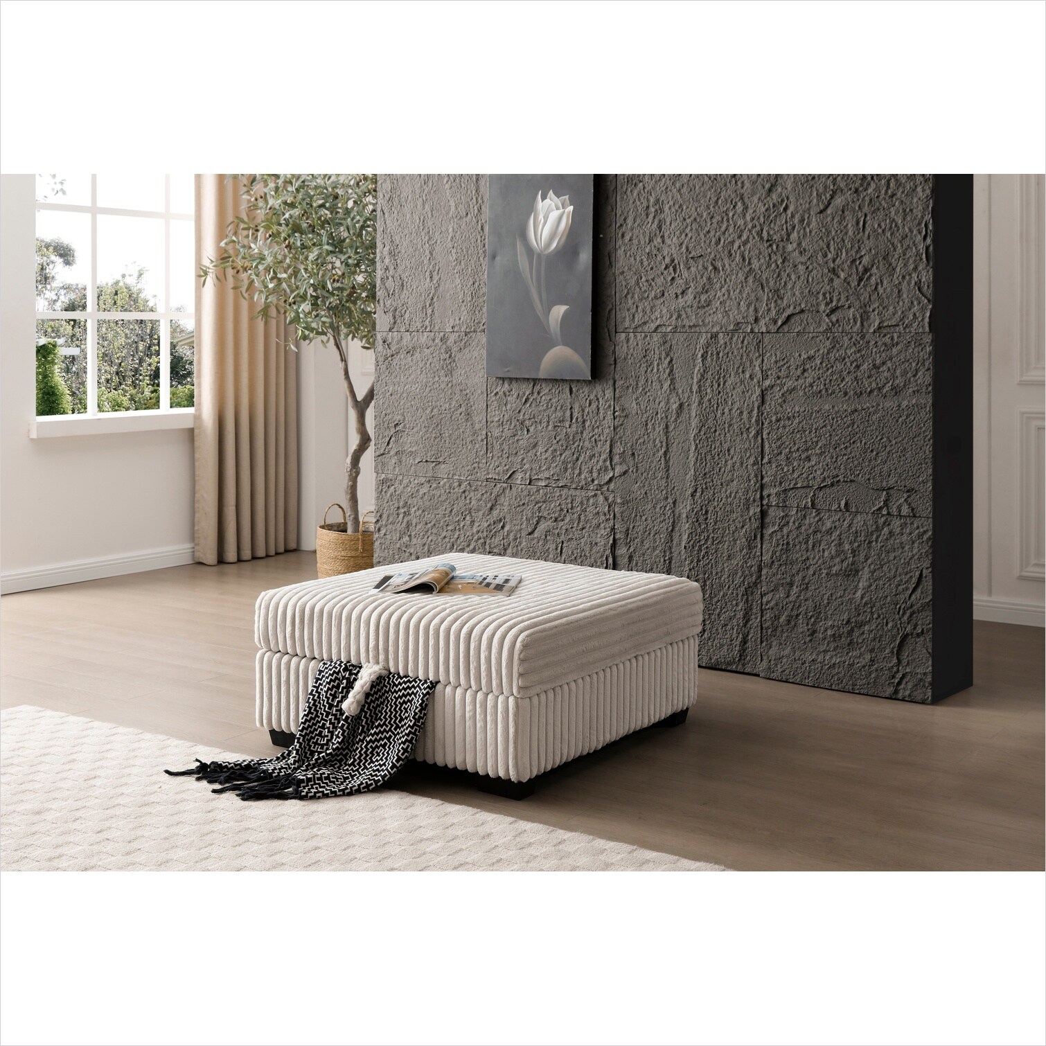 Watnature RPFPPOJQK7N1 Indoor-Ottomans - View #2