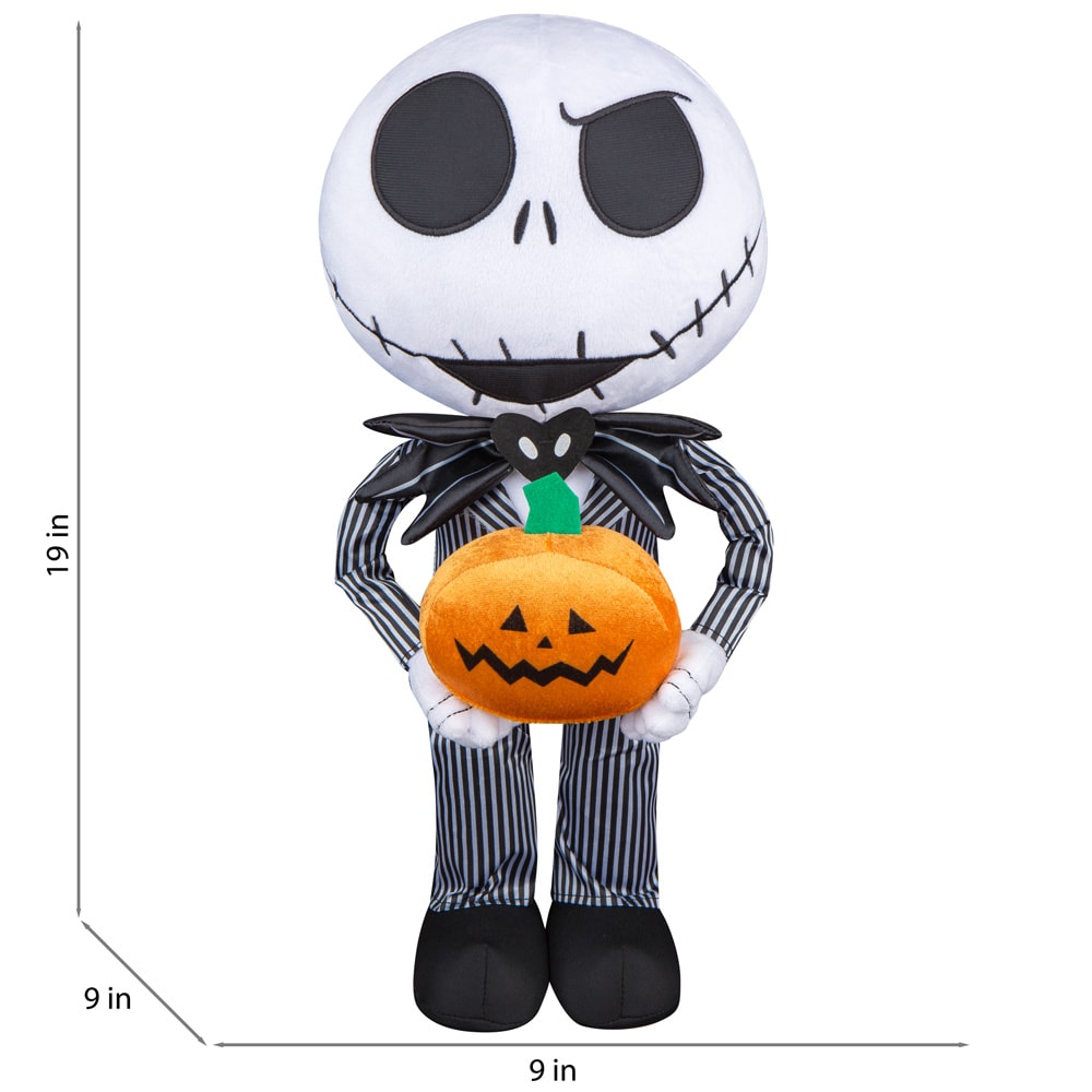 Decor Tabletop Halloween the Christmas The 19-in at Nightmare Jack Before department Disney Skellington Decoration in
