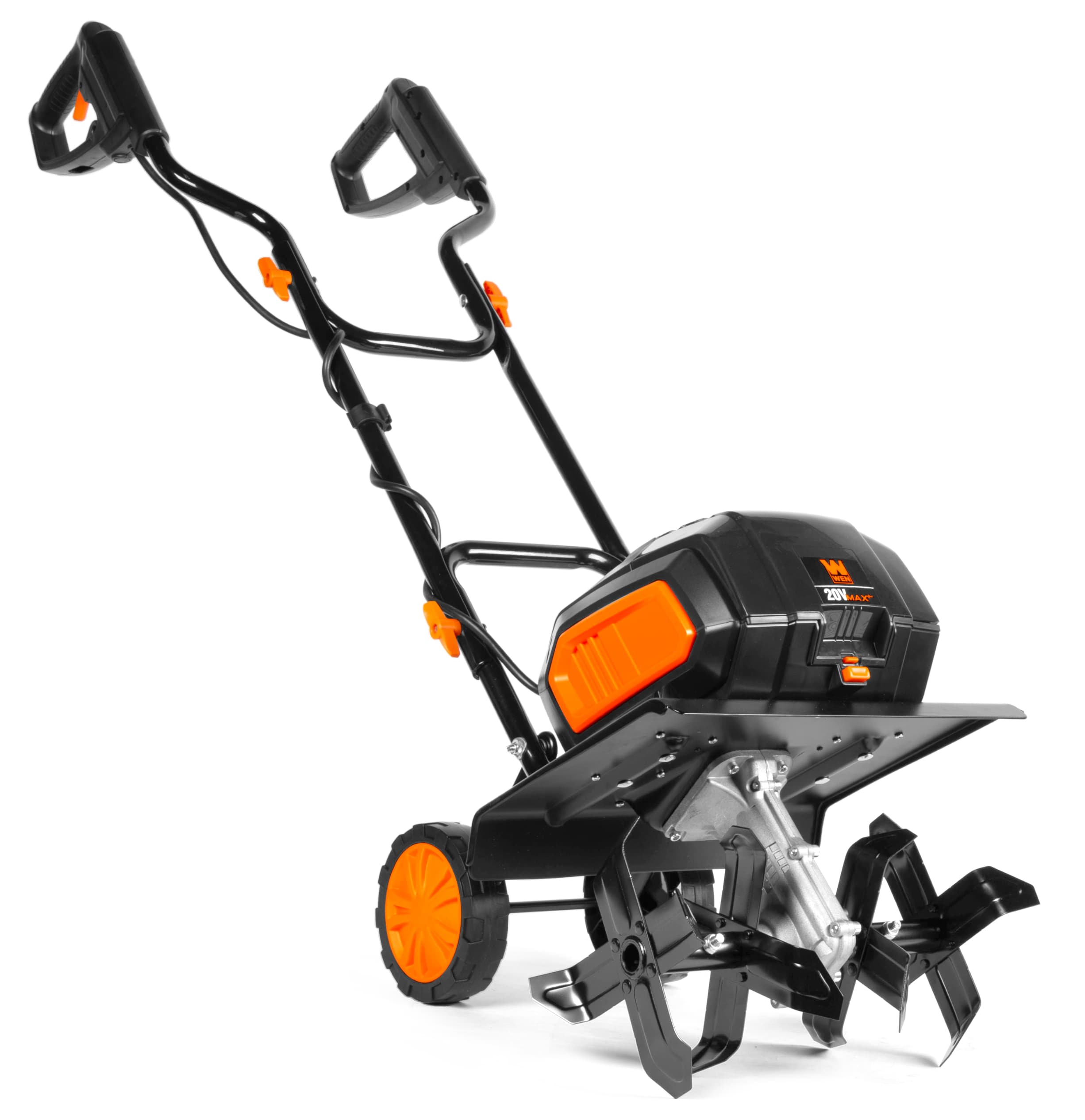 WEN 20-volt Lithium Ion Forward-rotating Cordless Electric Cultivator (Battery and Charger Included) 20724 Sansujyuku sansujyuku.com