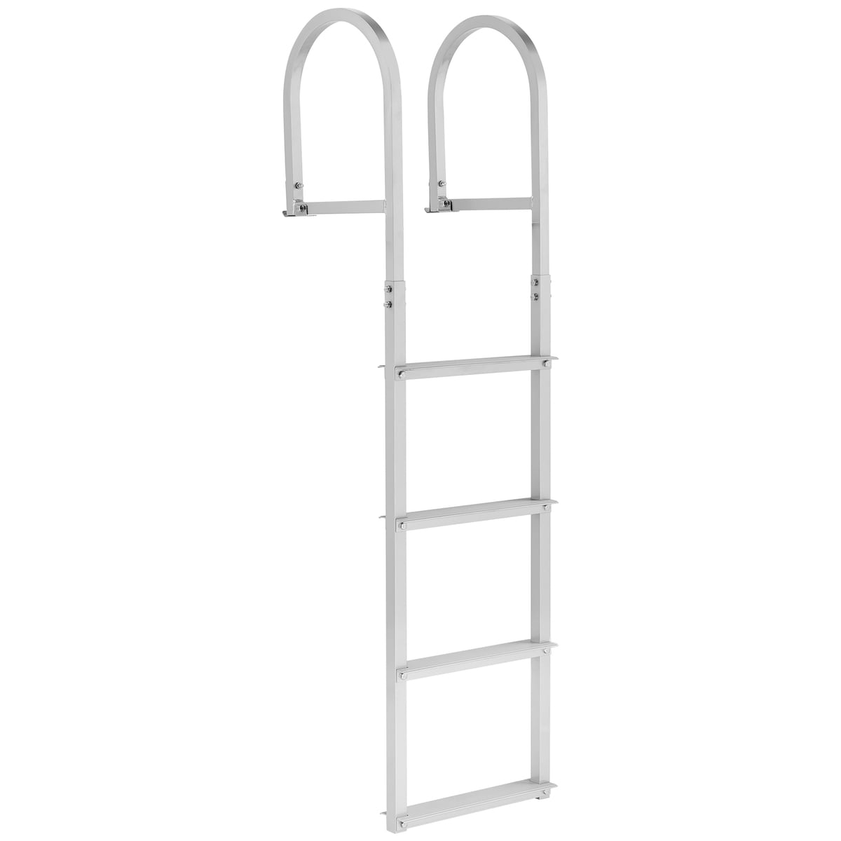 Loheer 64.57-in H 4-Step 500-lb Capacity Aluminum Removable Pontoon Boat Dock Ladder