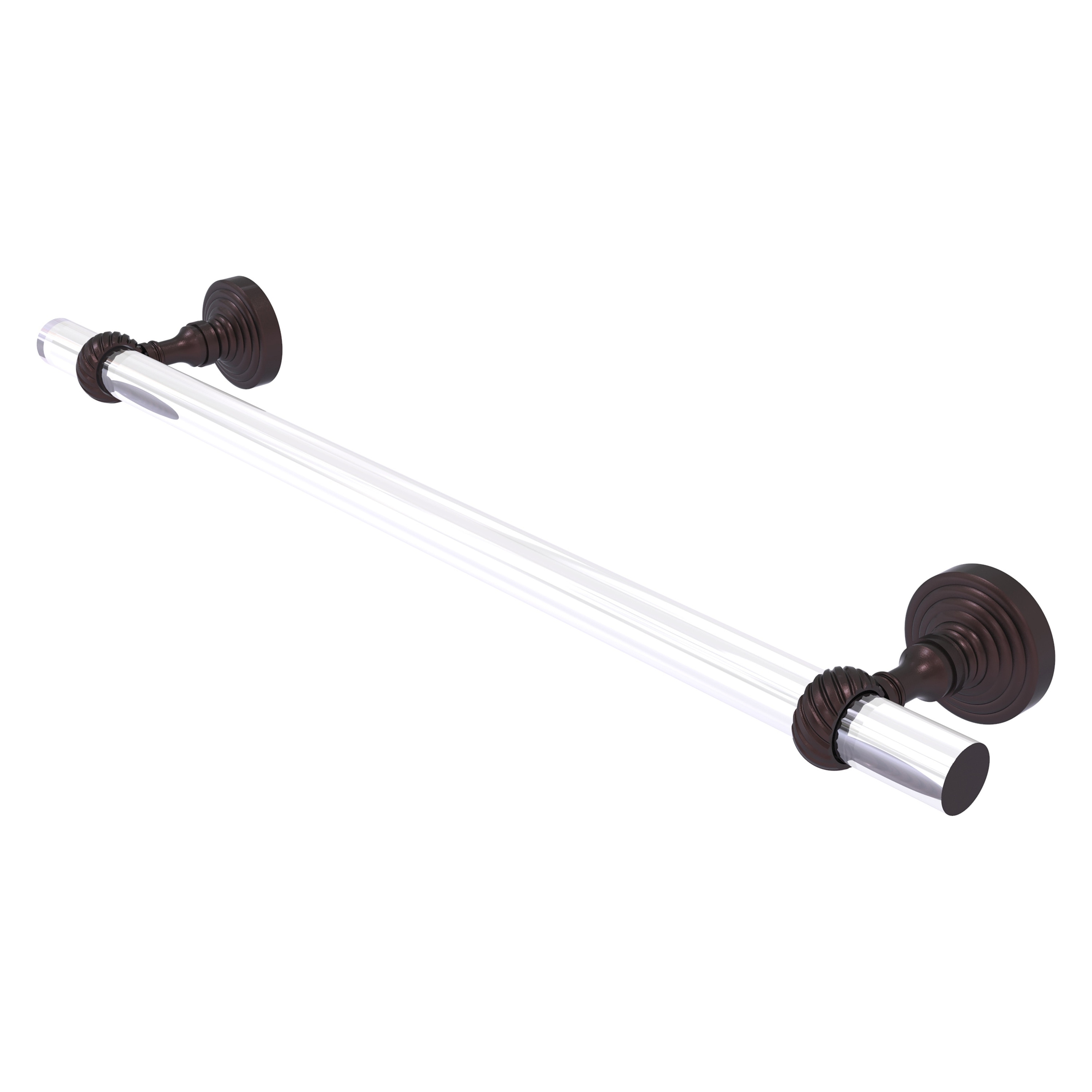 Allied Brass PG-41T-30-ABZ Pacific Grove 30-in Antique Bronze Wall mount Single Towel Bar