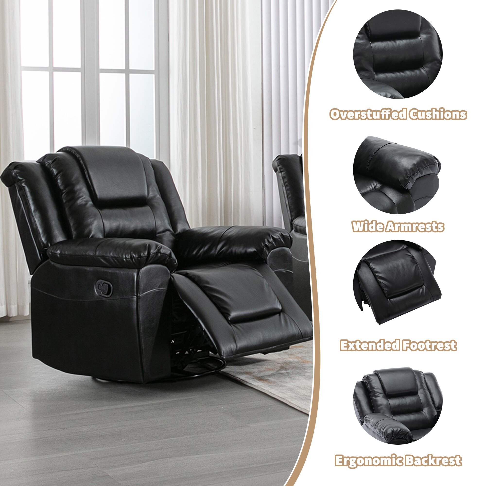 ModernLuxe WF323618AAB Sofas-Loveseats - View #3