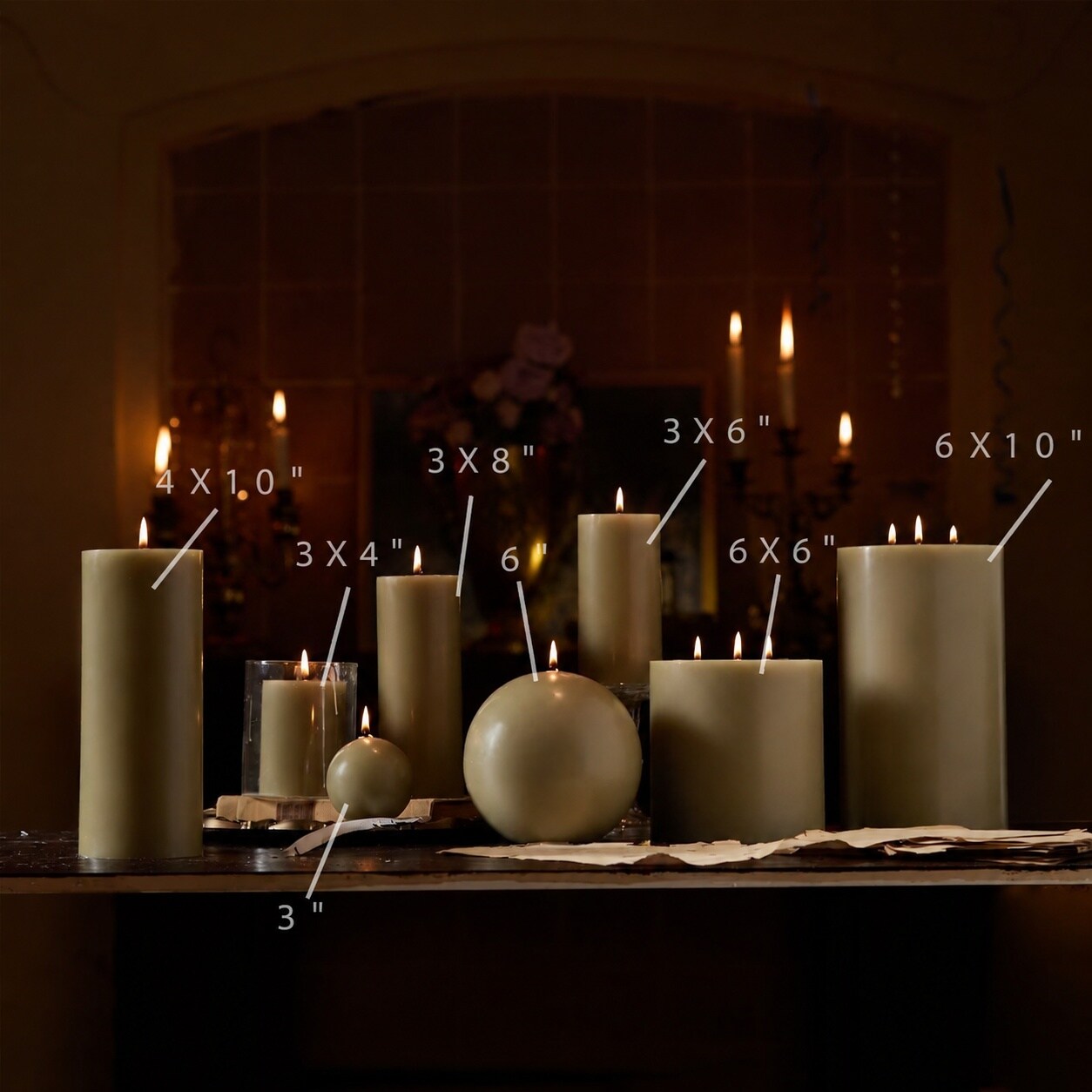 SenQWFa H05SQ17059 candles - View #4