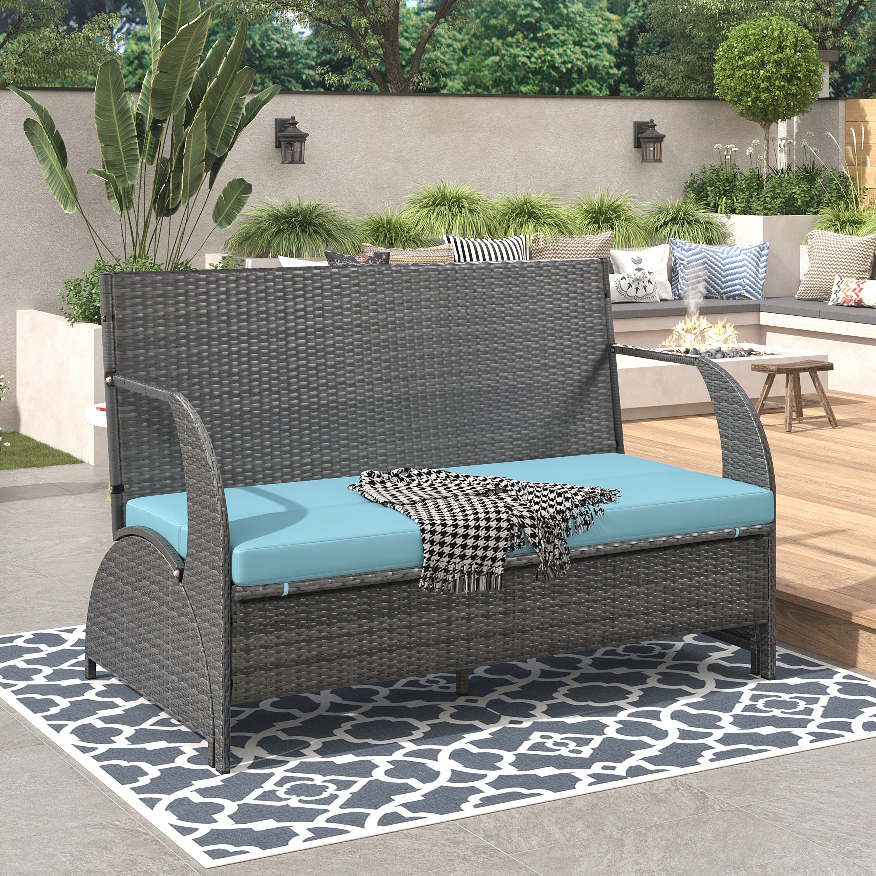 JIMSMAISON BOUSPD06BL Patio-Dining-Sets - View #2