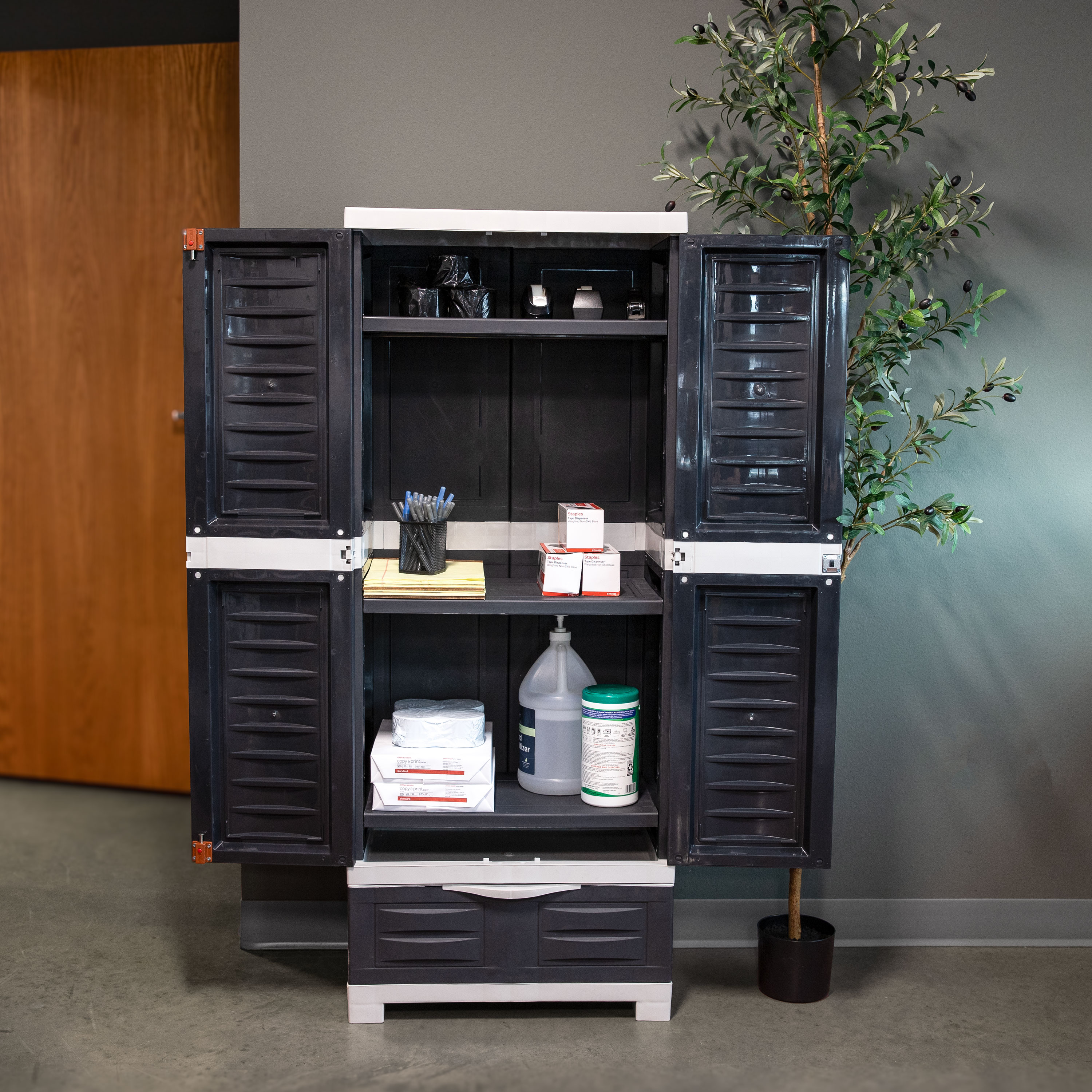 Sunnydaze Decor SUP-288 Utility-Storage-Cabinets - View #12