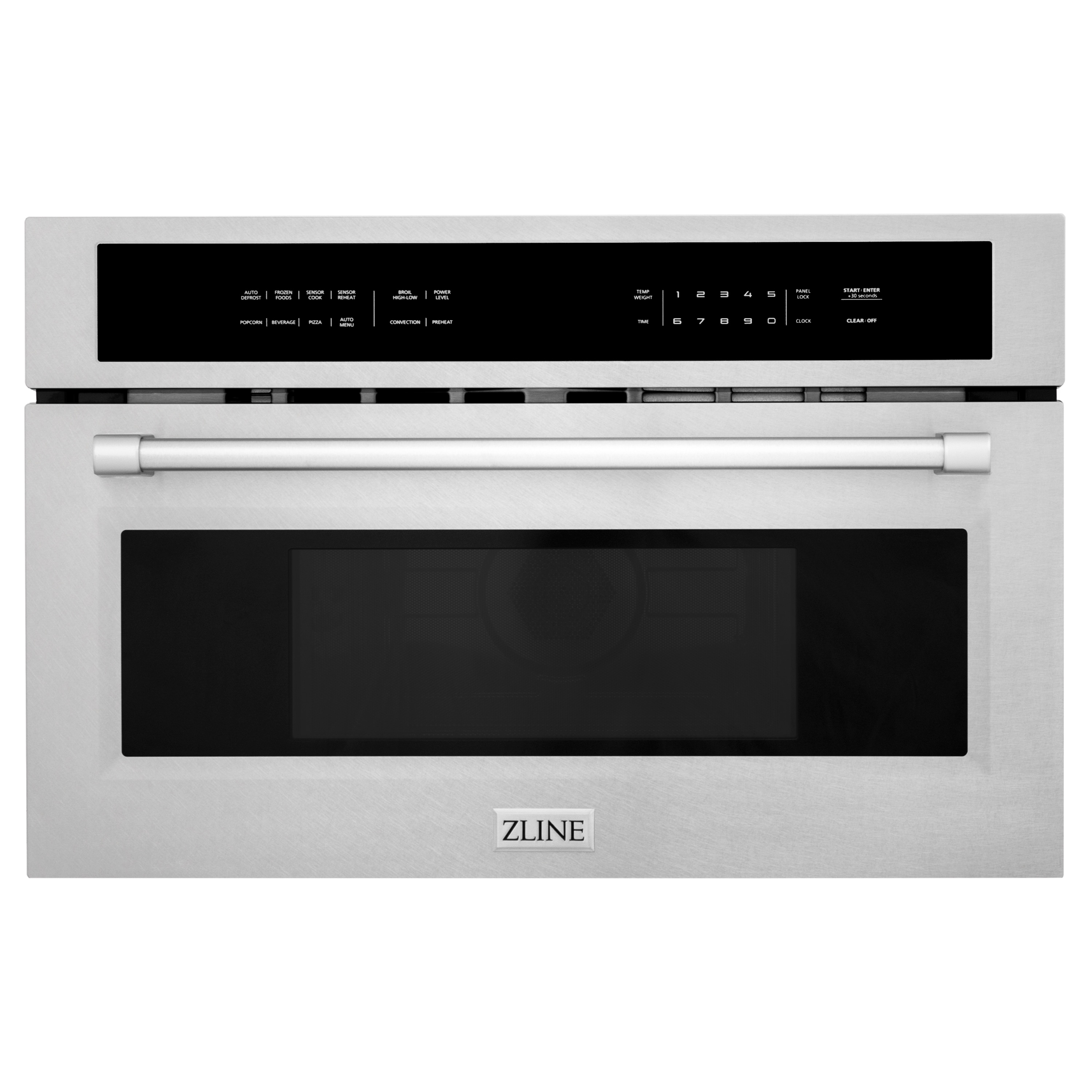 ZLINE KITCHEN & BATH Microwave Oven 1.6-cu 1000-Watt Built-In Microwave with Sensor Cooking Controls and Cook Resistant Stainless Steel) in the Built-In Microwaves department at Lowes.com