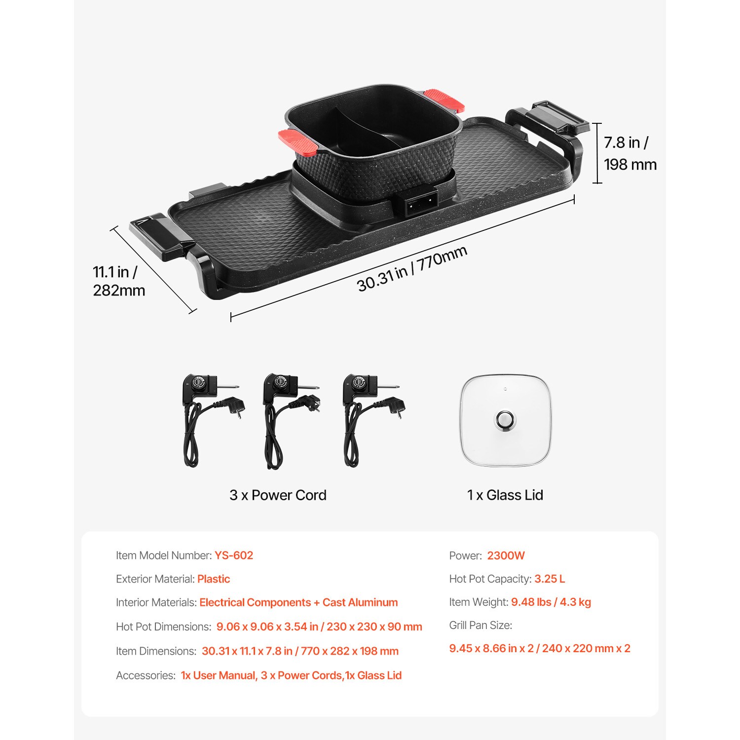 VEVOR FTSJ2200W110VXOZEV1 m040270 - View #8