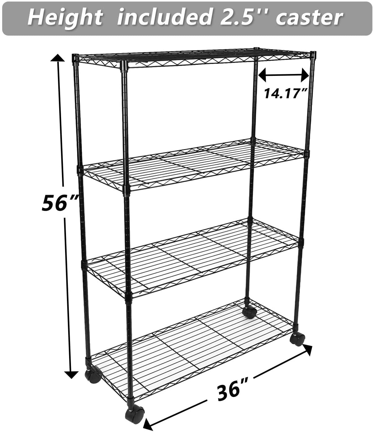 Miki Shinly DHS-9912-41QI Free-Standing-Shelving - View #3