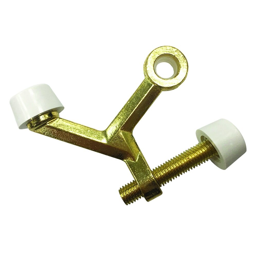 2-in Polished Brass Hinge Pin Door Stop (10-Pack) at