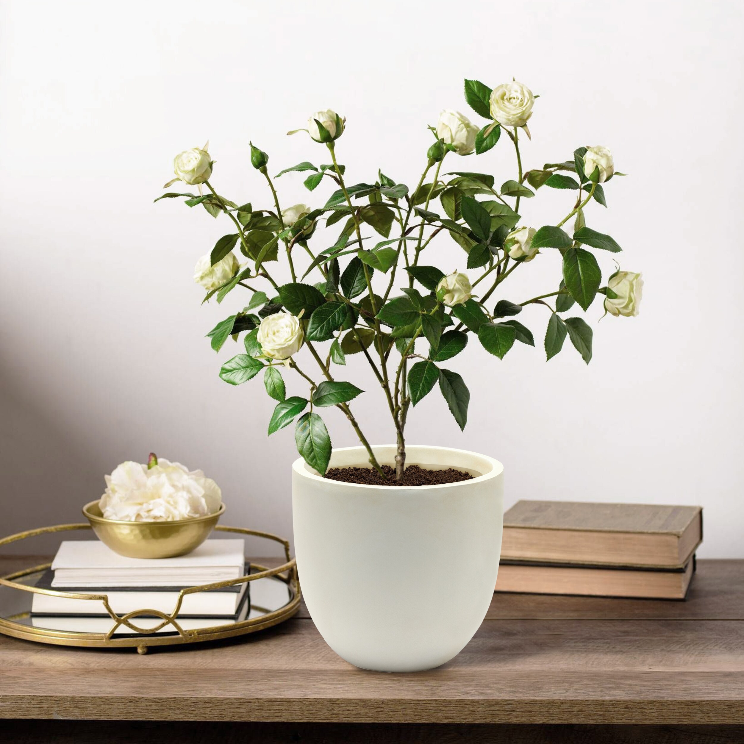 LuxenHome WH033-W Planter-Window-Box - View #4