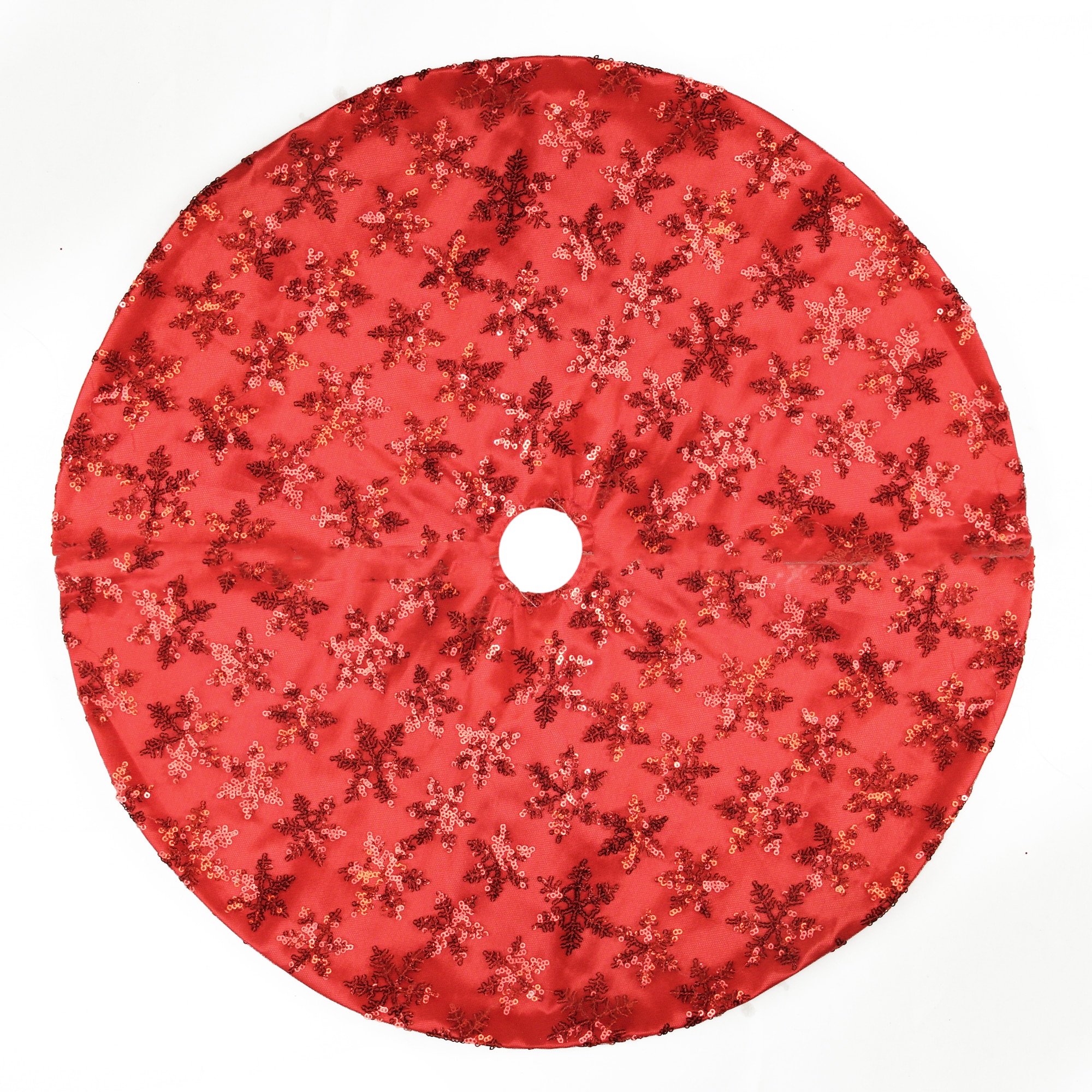 Northlight 32230538 20-in Red Tree skirt