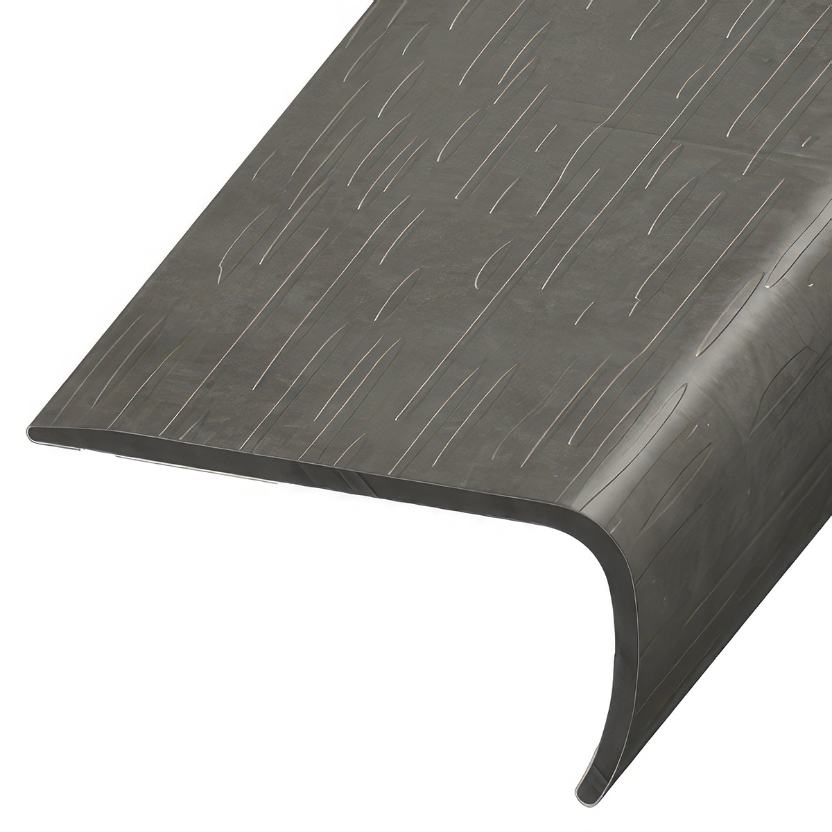 Versatrim VE-113515 Rock TerraCore Lucida-Rock TerraCore-Gauged Slate Prefinished 1-in T x 2-in W x 94-in L PVC Square cap