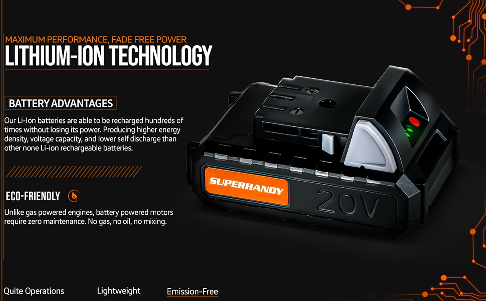 SuperHandy TRI-GUT051 Power-Equipment-Batteries - View #5