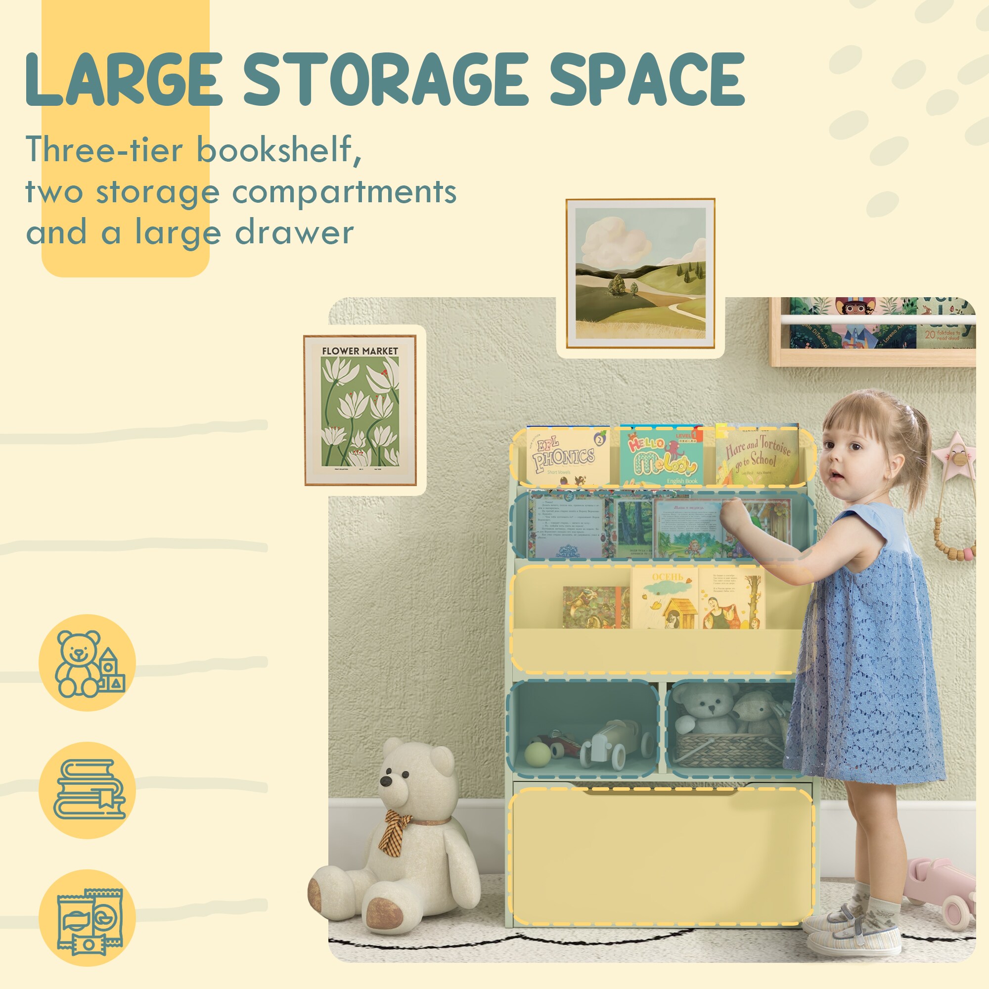 Maocao Hoom JLP217325 Kids-Bookcases - View #6