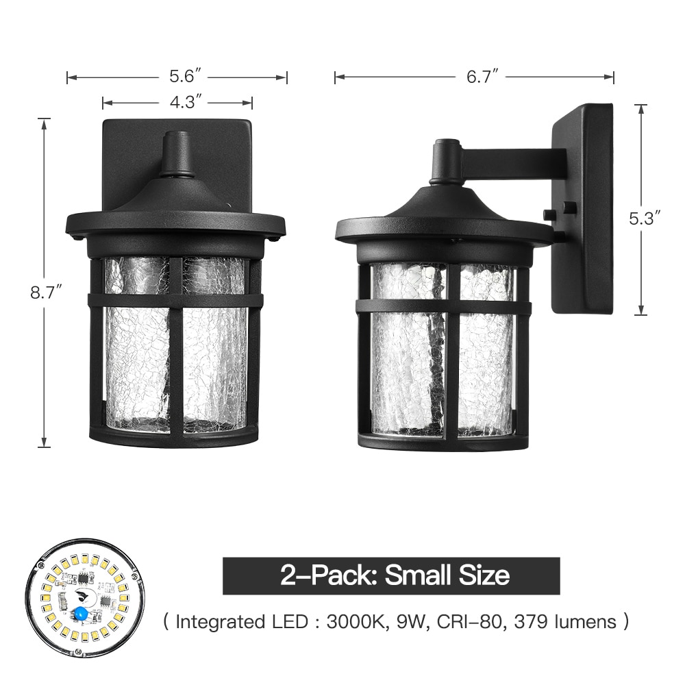 True Fine 21515OT-2PK Outdoor-Wall-Lighting - View #4