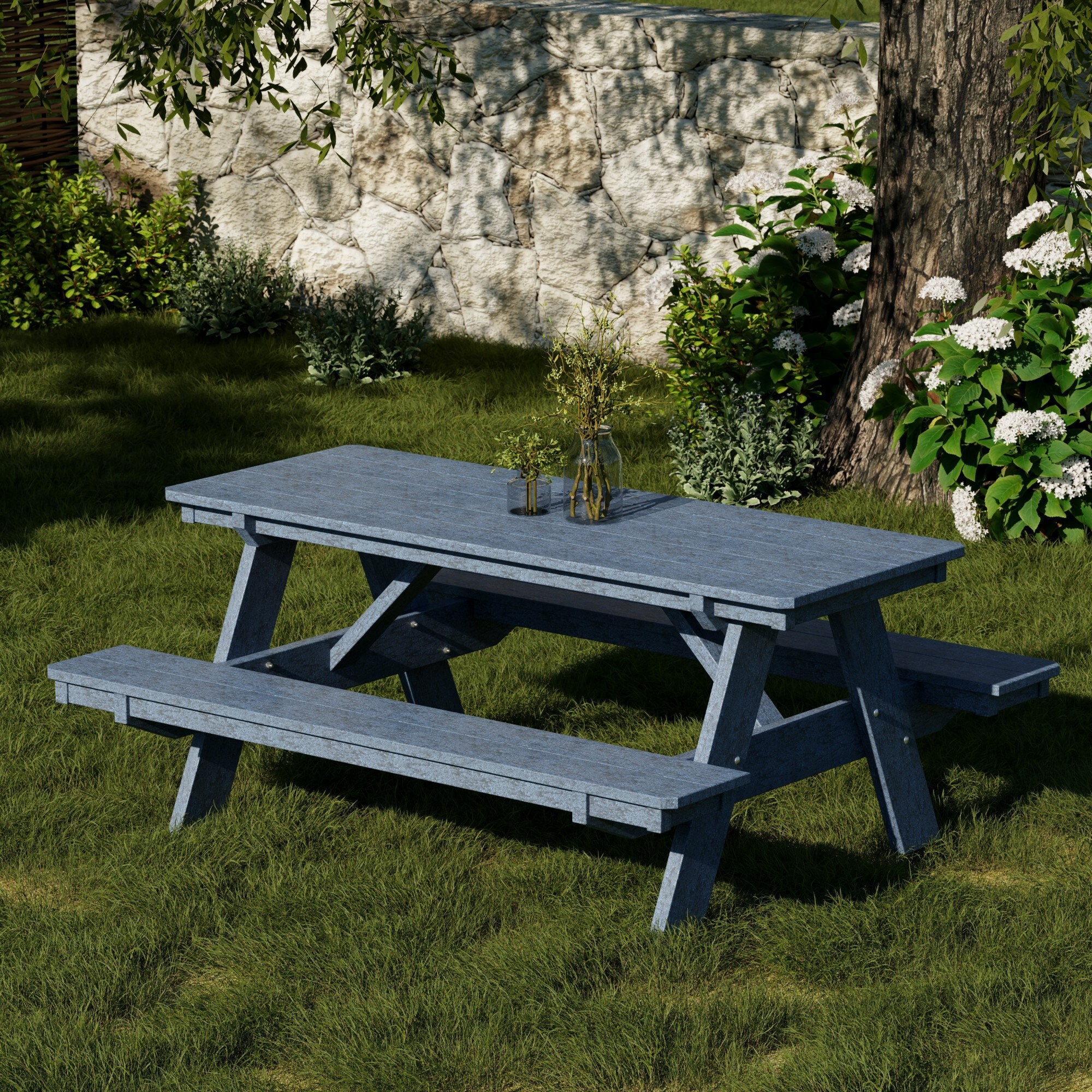 Wildridge LCC-165-PB Picnic-Tables - View #2