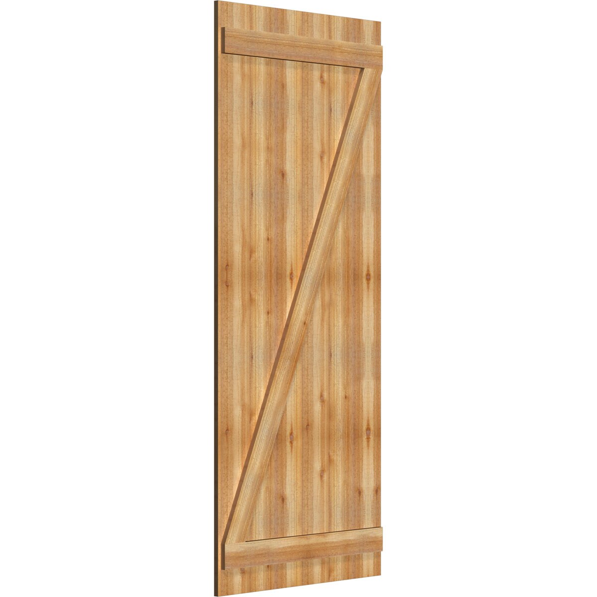 Ekena Millwork RBJ06Z32X078RWR Exterior-Shutters - View #2