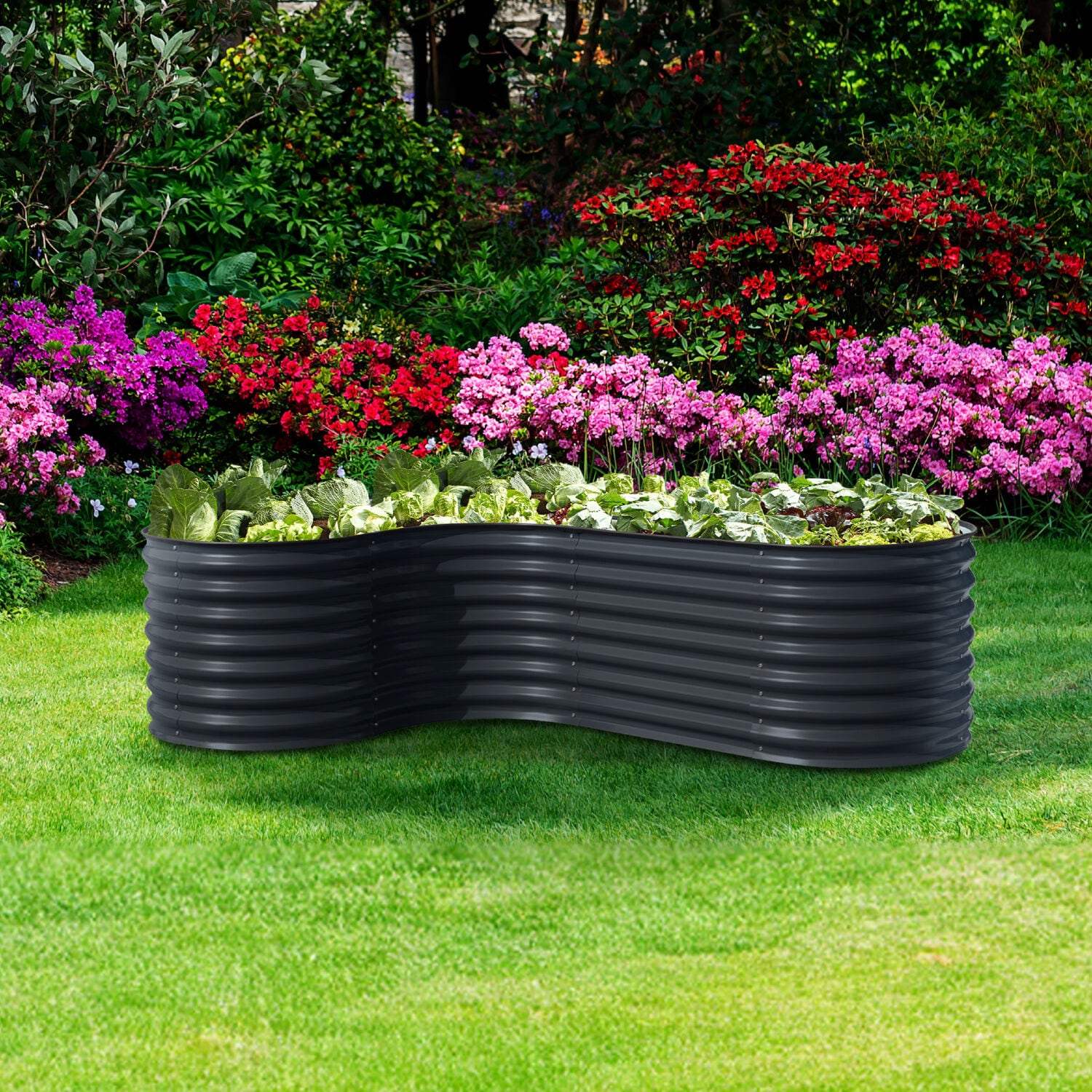 Hanover HANOVLGB-GRY Raised-Garden-Beds - View #9
