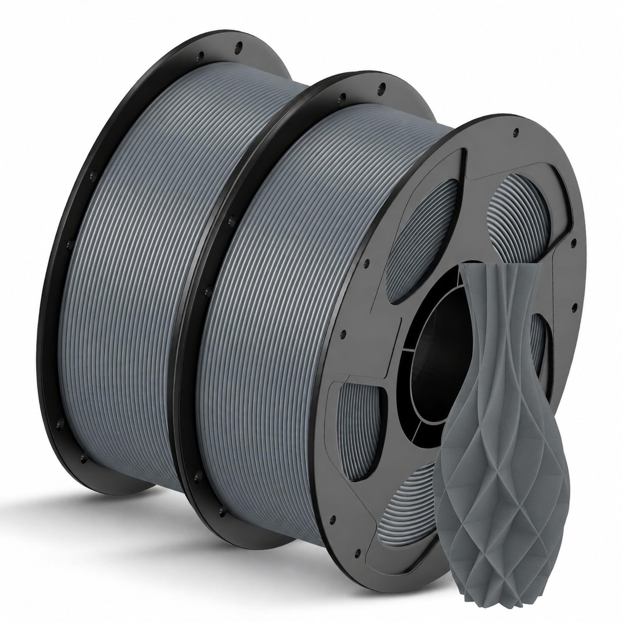 Etokfoks  PLA Filament Bundle 1 75mm Diameter 0 02mm Accuracy 1KG Spool 2 2 lb Clog Free Neatly Wound 3D Printer and Pen Material for Smooth