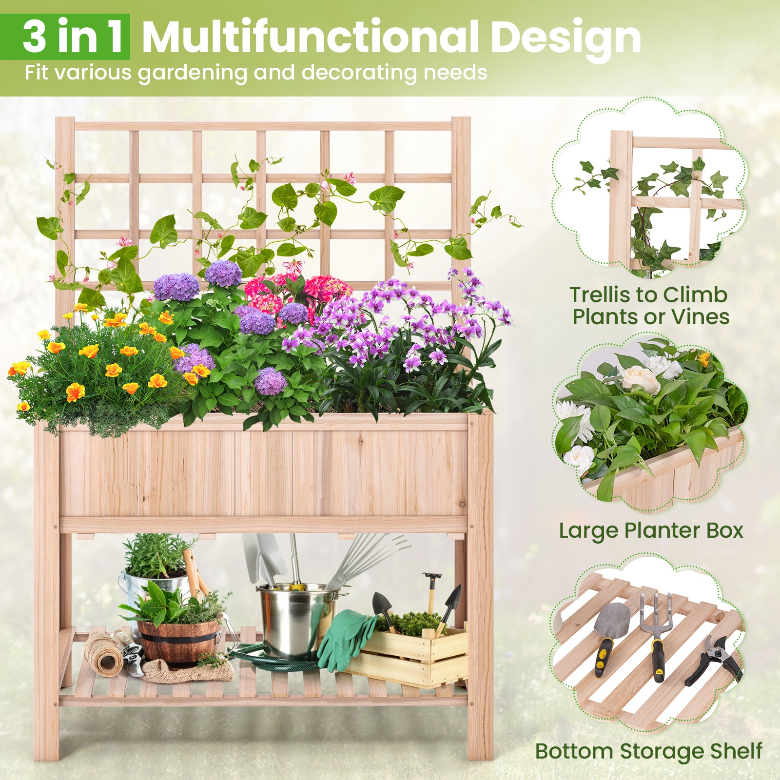 Slickblue D-CO-81001HT Raised-Garden-Beds - View #3