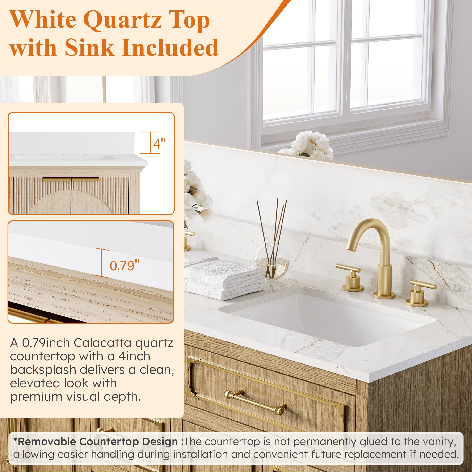 Forclover FLR-ZCEL60 Bath-Vanity-Combo - View #8