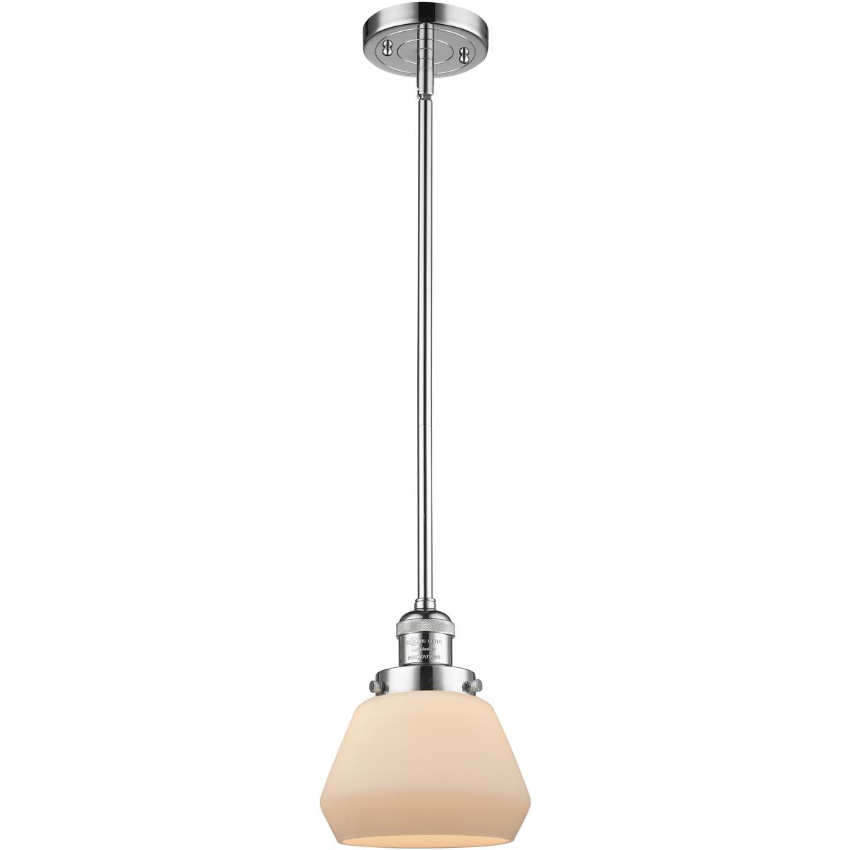 Innovations Lighting 1425635 201S-PC-G171-LED Franklin Restoration Fulton Mini Pendant