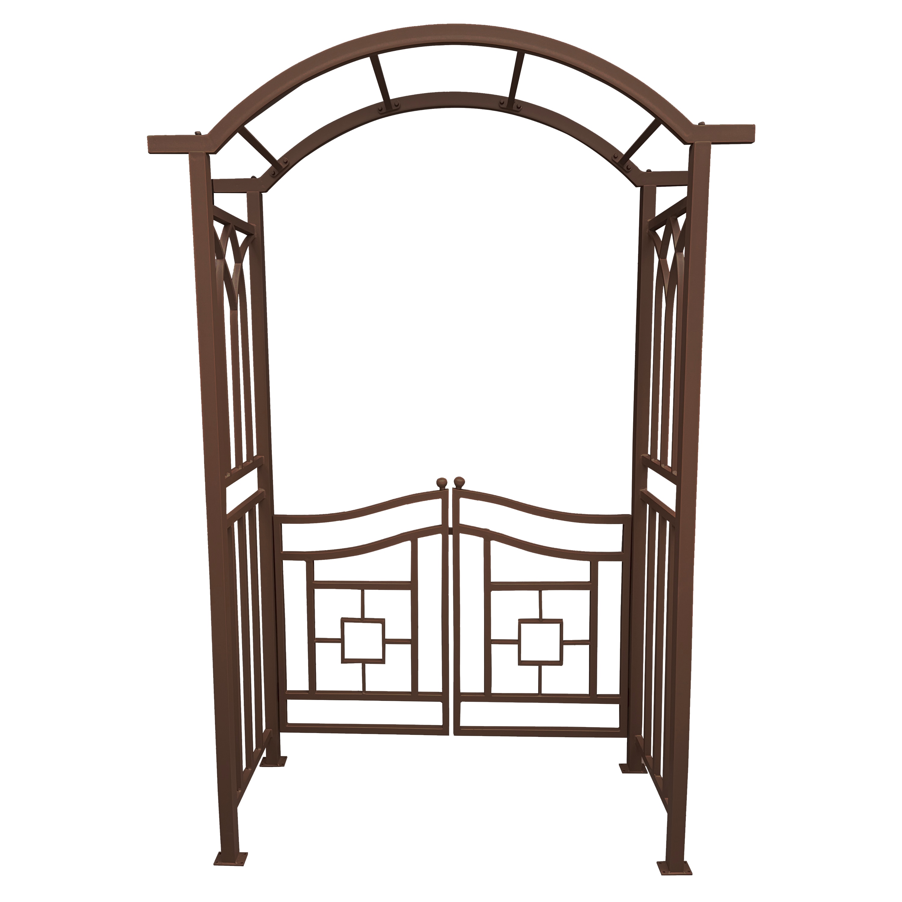 Oakland Living GA-5023-BRN Garden-Arbor - View #5