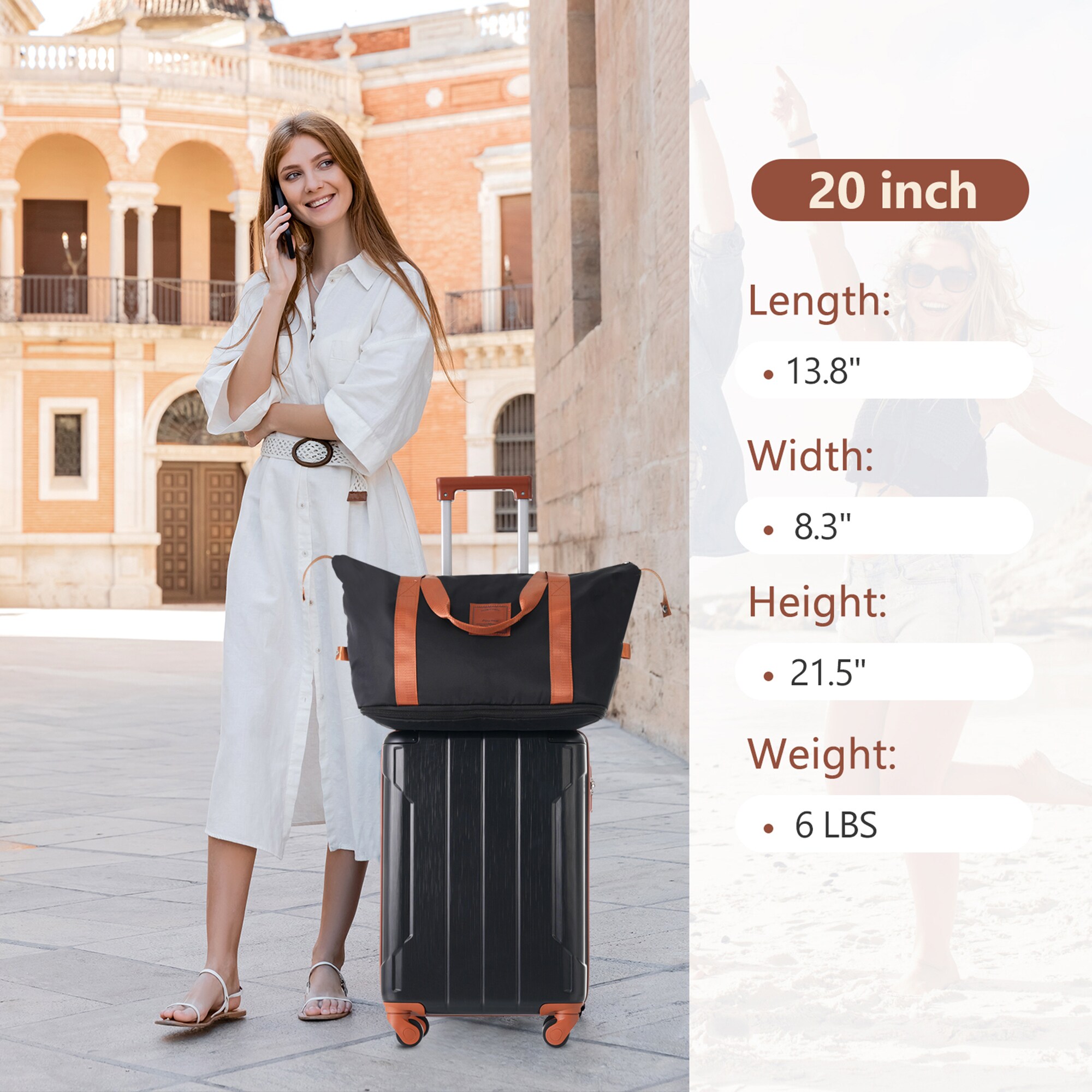Bybafun YD9500036 Luggage-And-Luggage-Sets - View #4
