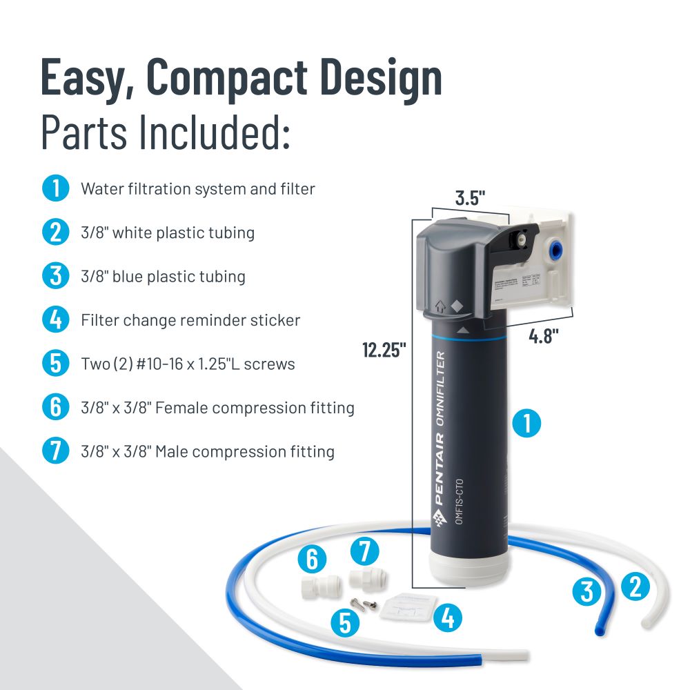 Pentair OMF1S-S1-S24 Under-Sink-Filtration-Systems - View #11