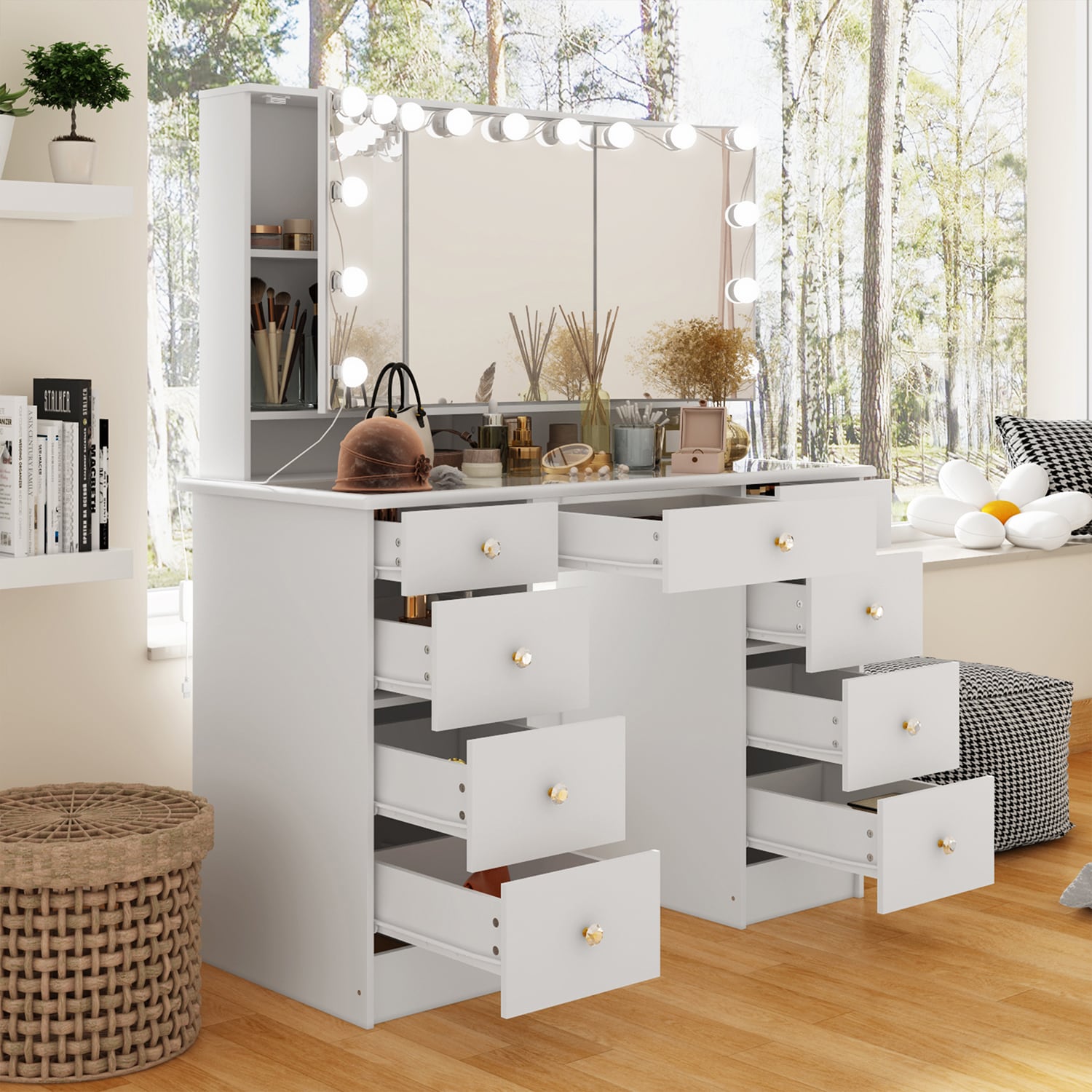FUFU&GAGA KF210213-04 Bedroom-Vanities - View #2