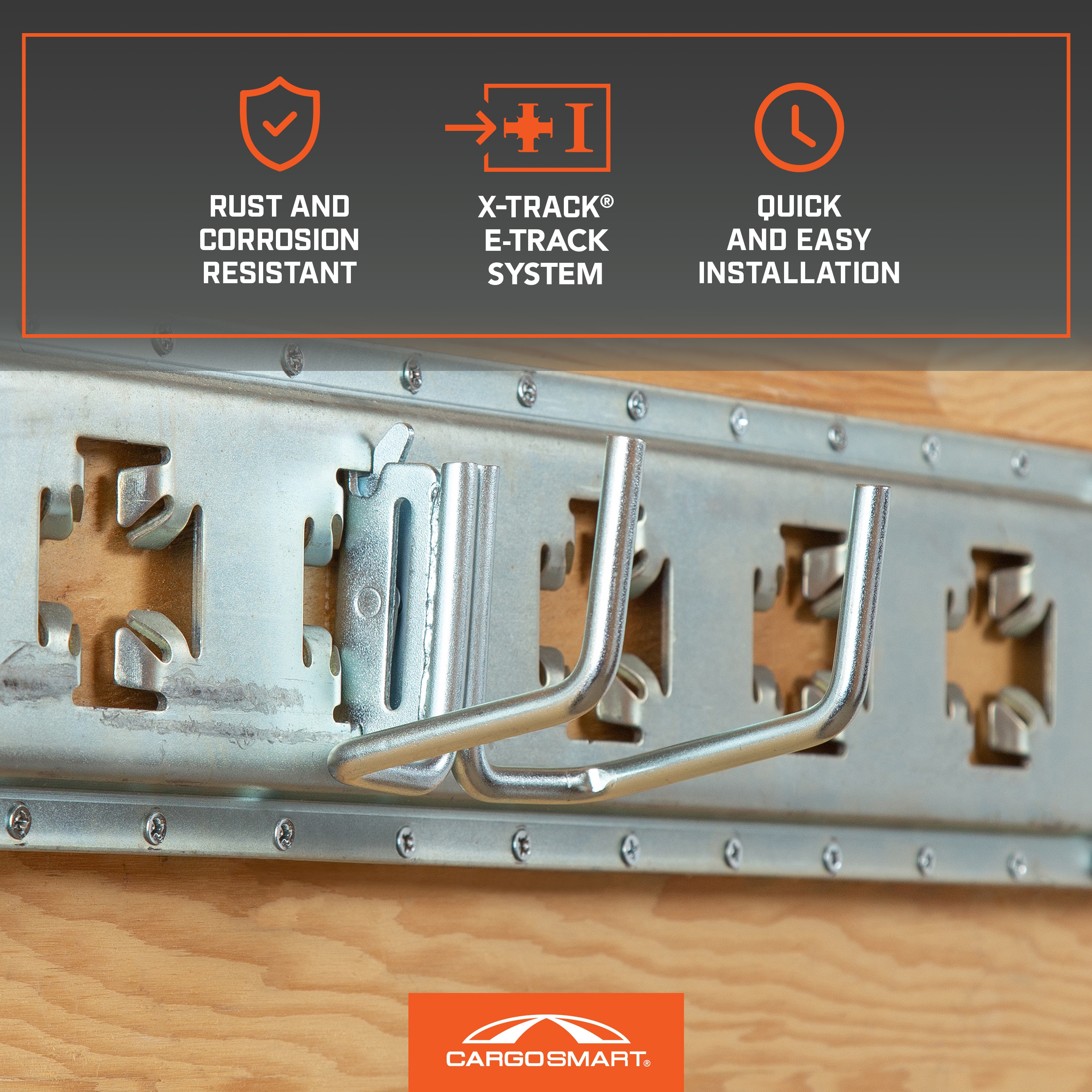 CargoSmart 1707 Garage-Storage-Rail-Sys-Acc - View #6