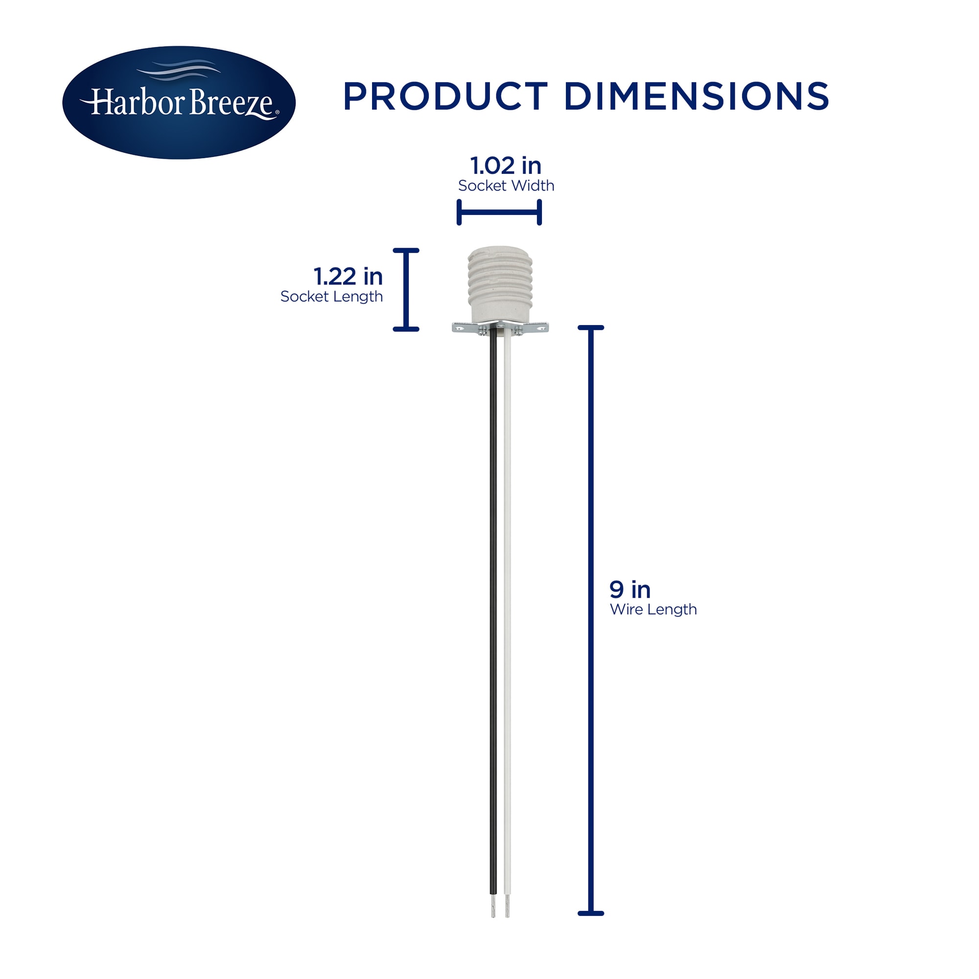 Harbor Breeze 40412 Hard-Wired-Sockets - View #5
